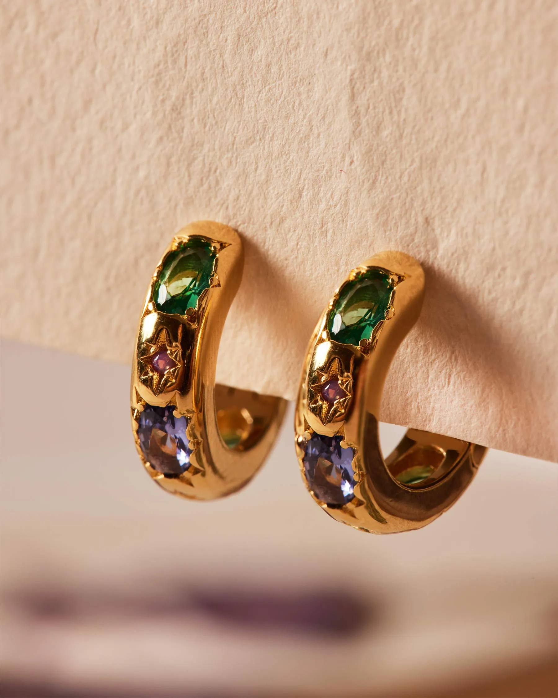 Nefertiti Bulky Hoop Earrings sold by Apodemia product image thumbnail 4