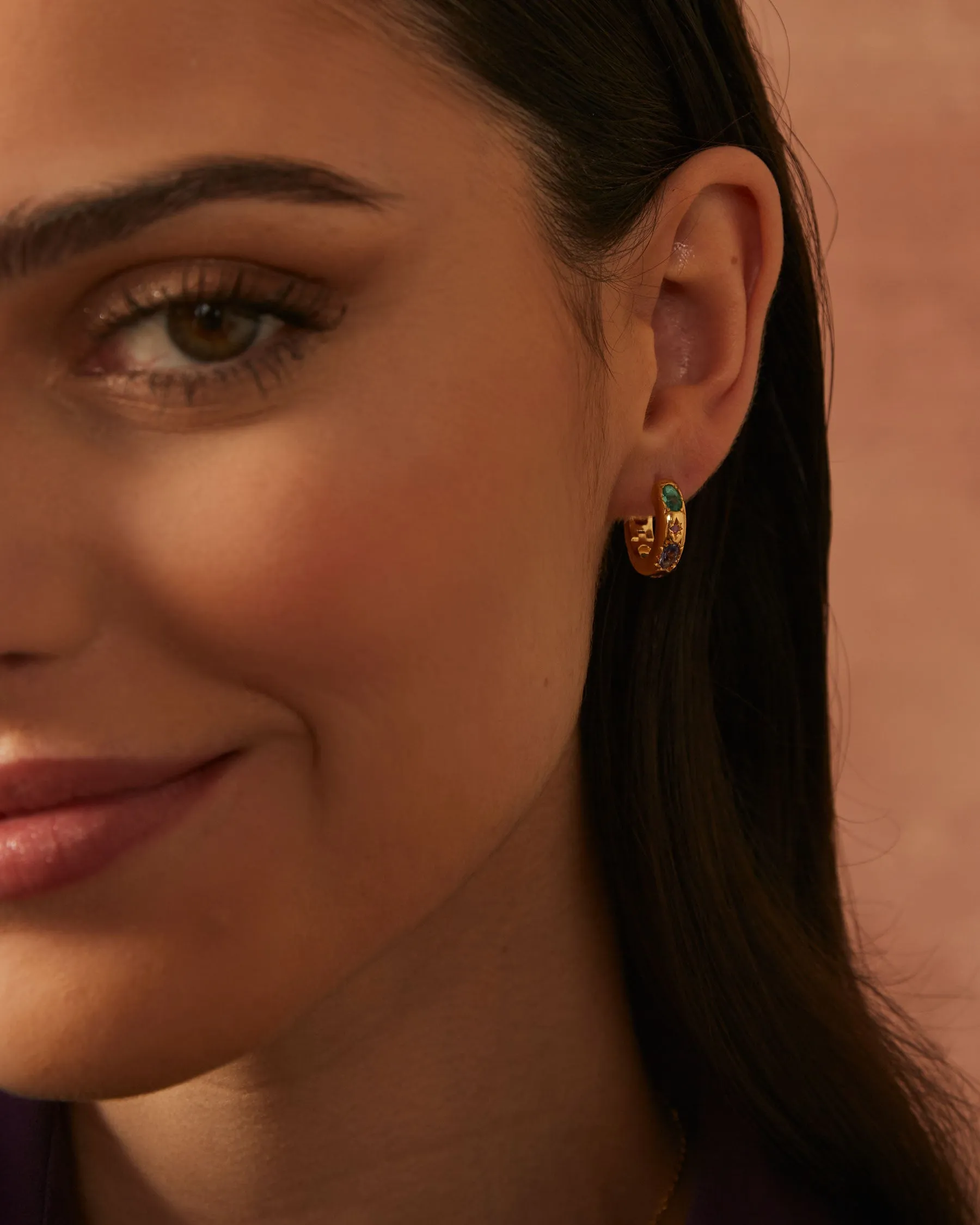 Nefertiti Bulky Hoop Earrings sold by Apodemia product image thumbnail 2