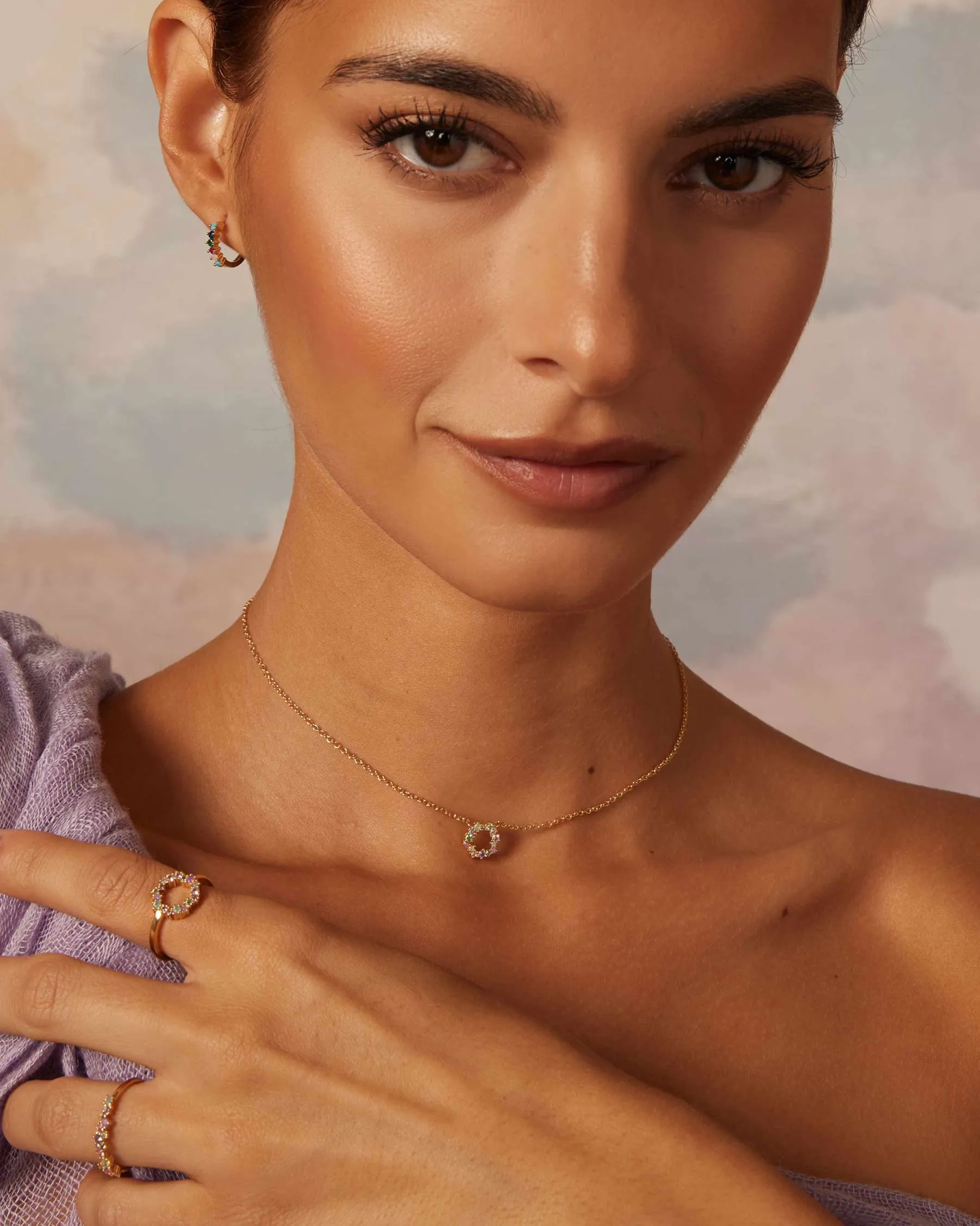 Angelique Rainbow Necklace sold by Apodemia product image thumbnail 2