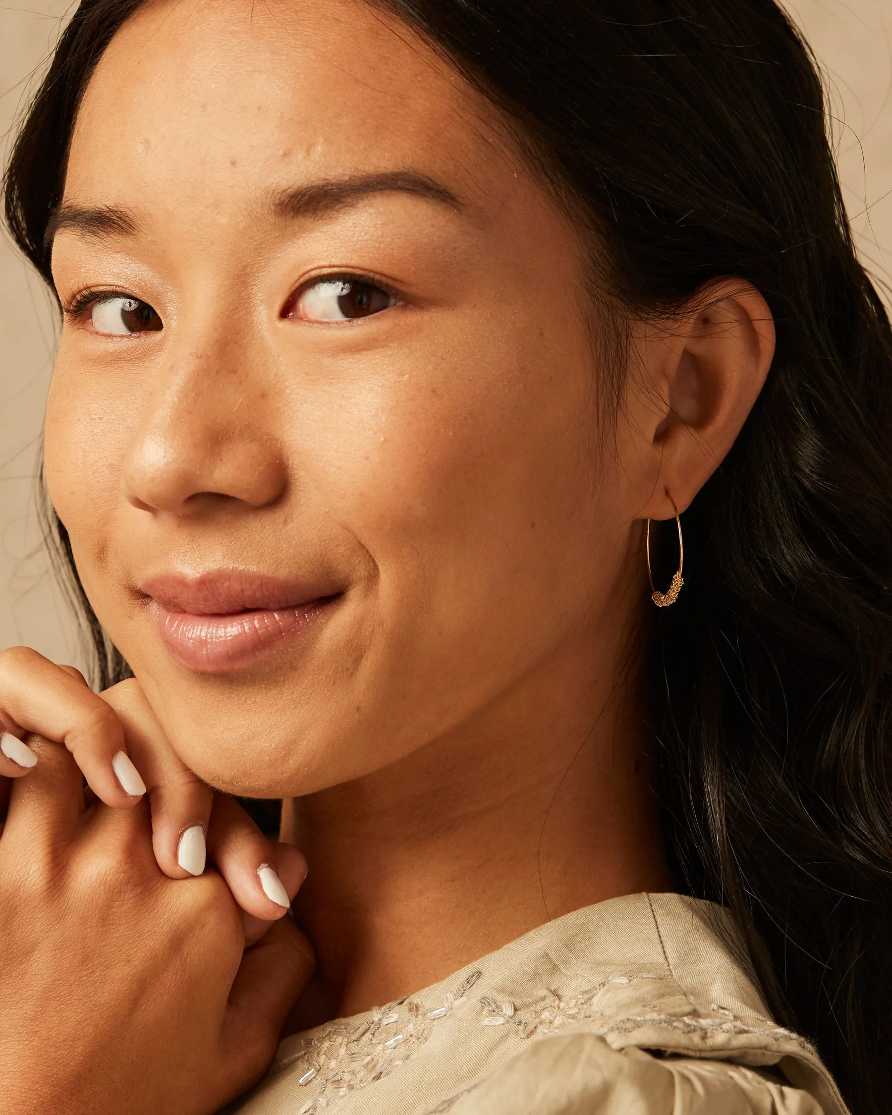 Sargasso Hoop Earrings sold by Apodemia product image thumbnail 2