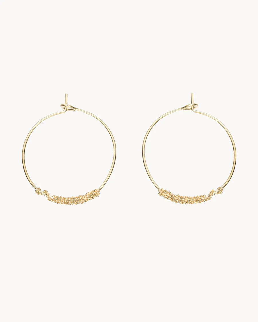 Sargasso Hoop Earrings sold by Apodemia product image thumbnail 3