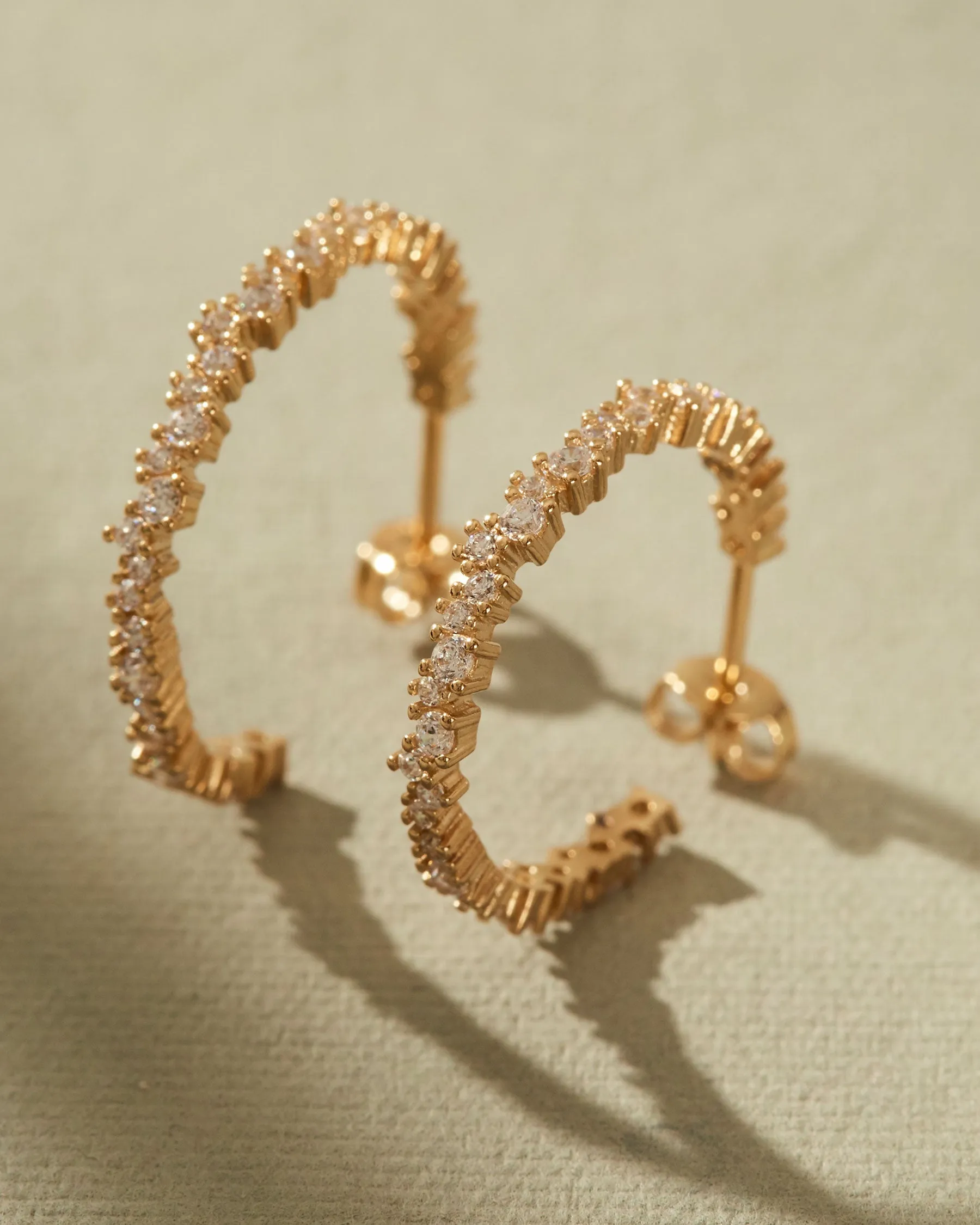 Guadaloupe Large Hoop Earrings sold by Apodemia product image thumbnail 3