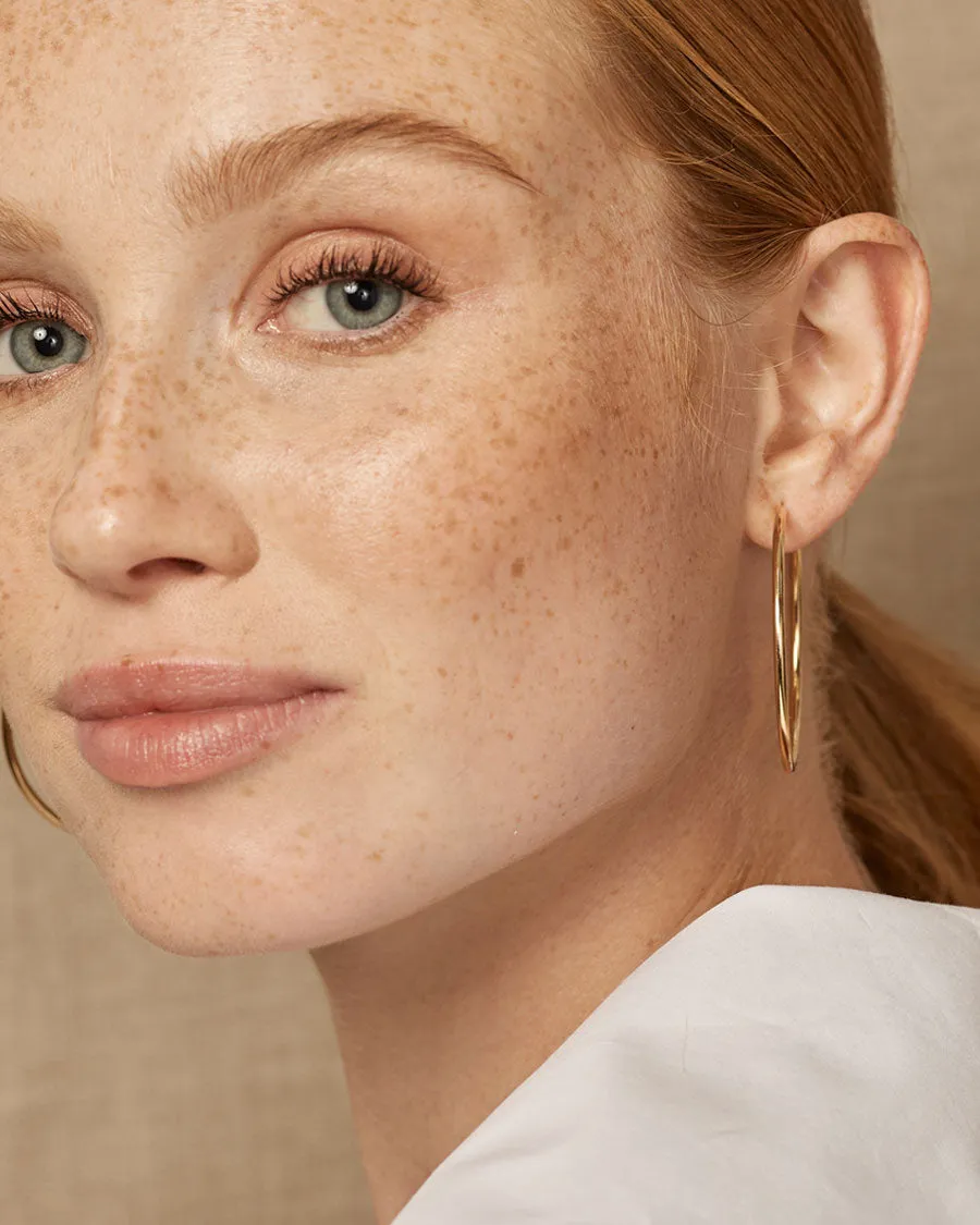 L Hoop Earrings sold by Apodemia product image thumbnail 2