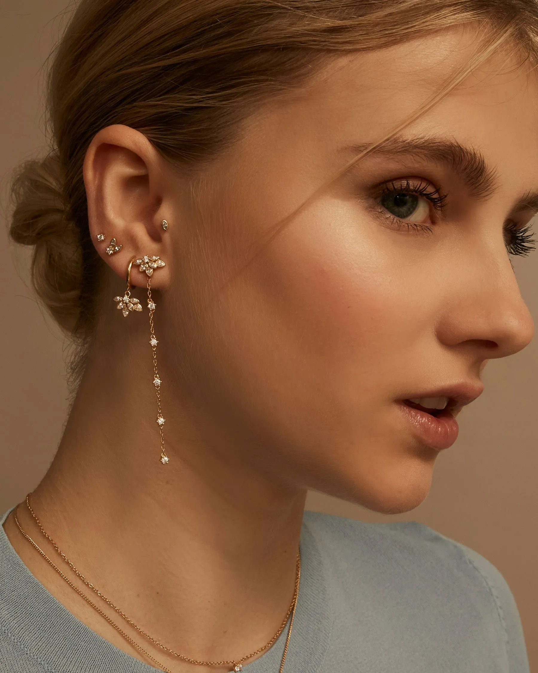 S Succulent Earrings sold by Apodemia product image thumbnail 2