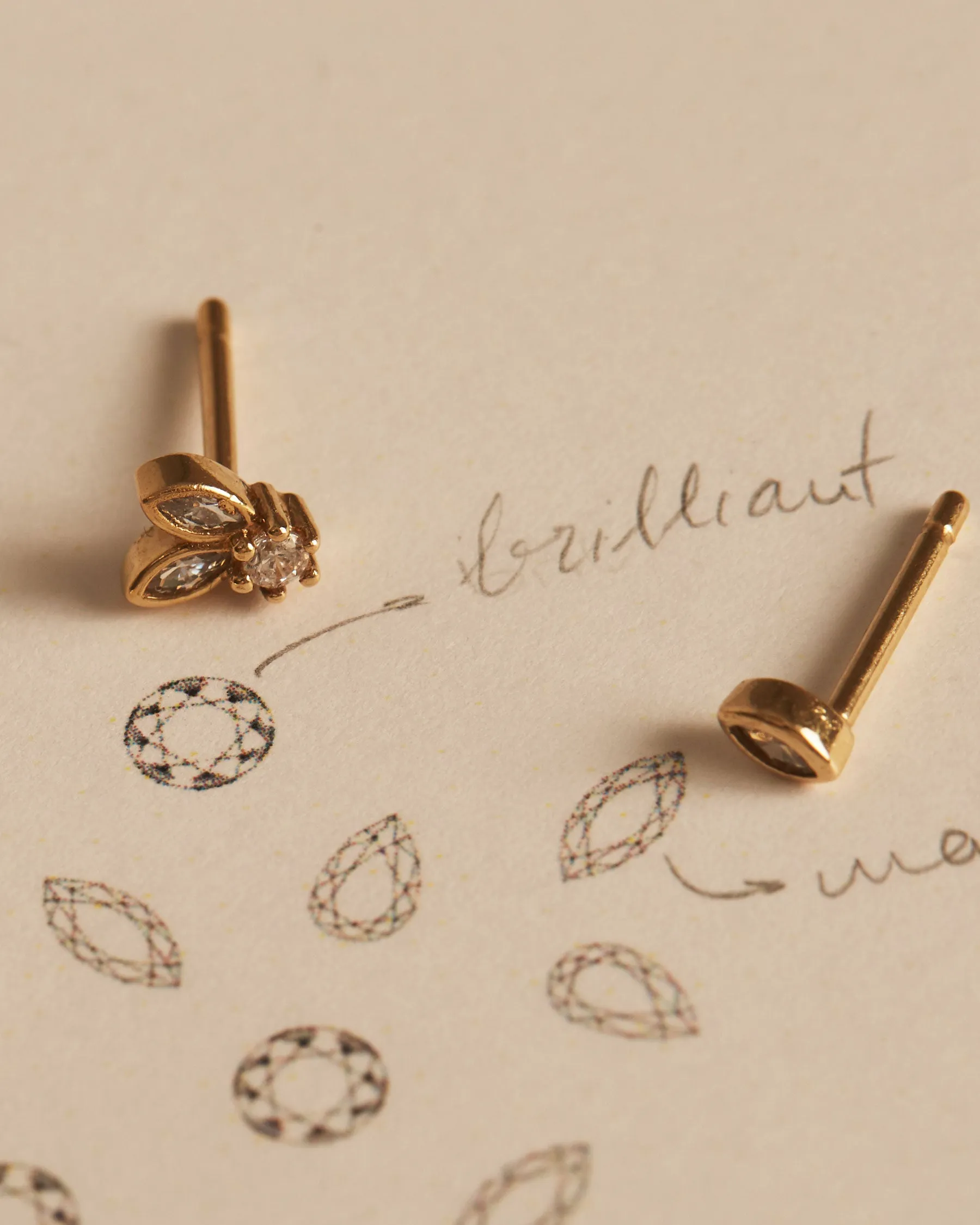 S Succulent Earrings sold by Apodemia product image thumbnail 4