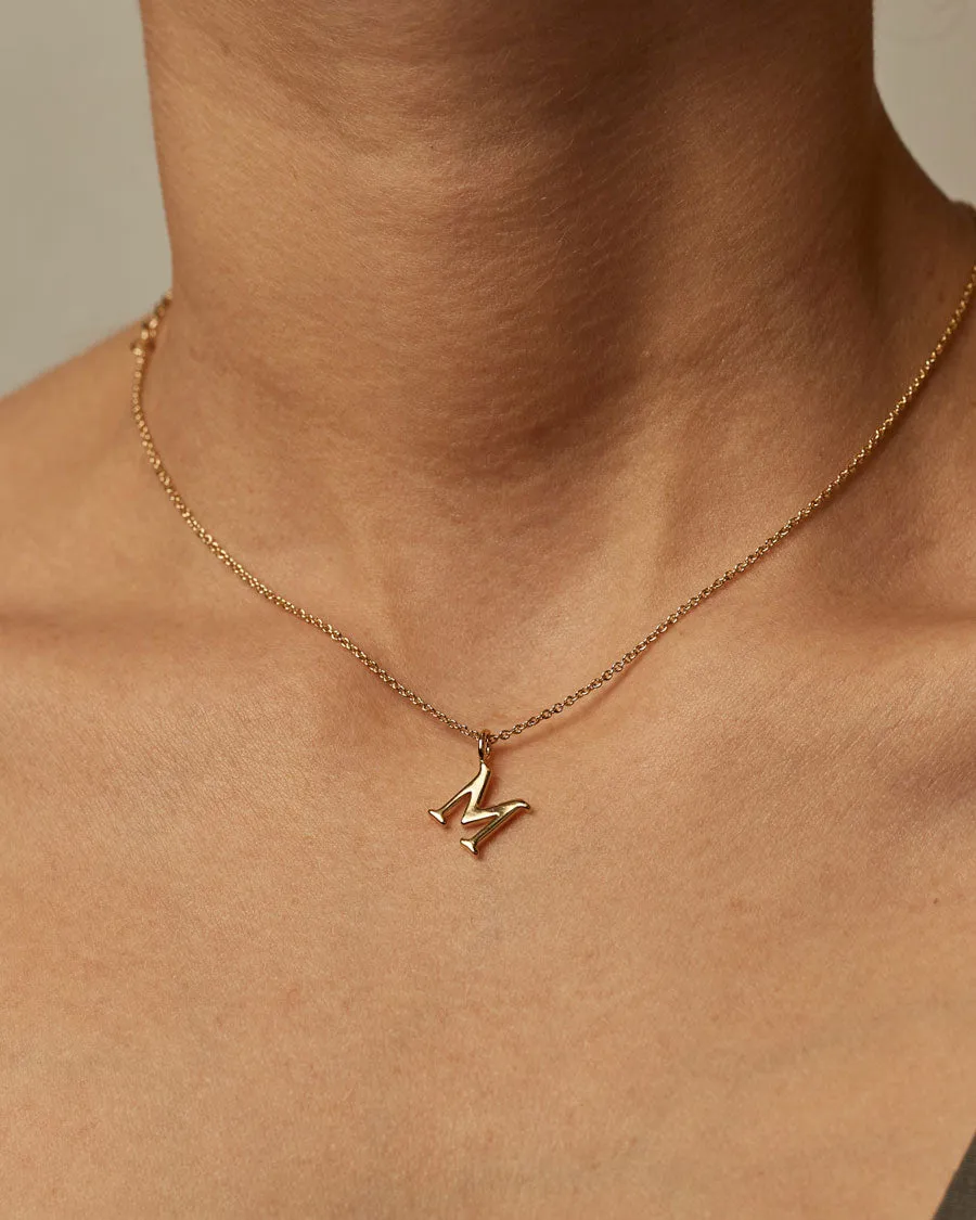 Charm Letter M | The Gray Box sold by Apodemia product image thumbnail 2