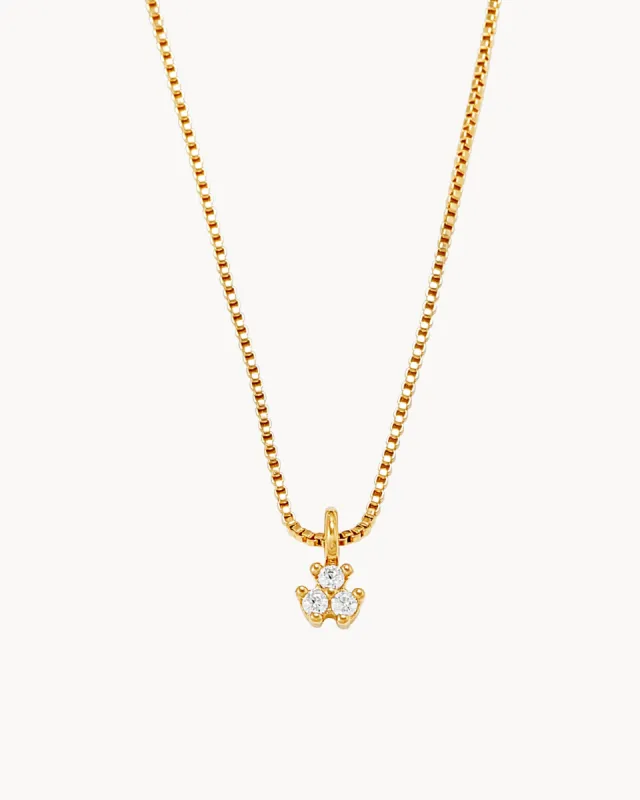 Classic Sparkle Thin Necklace sold by Apodemia