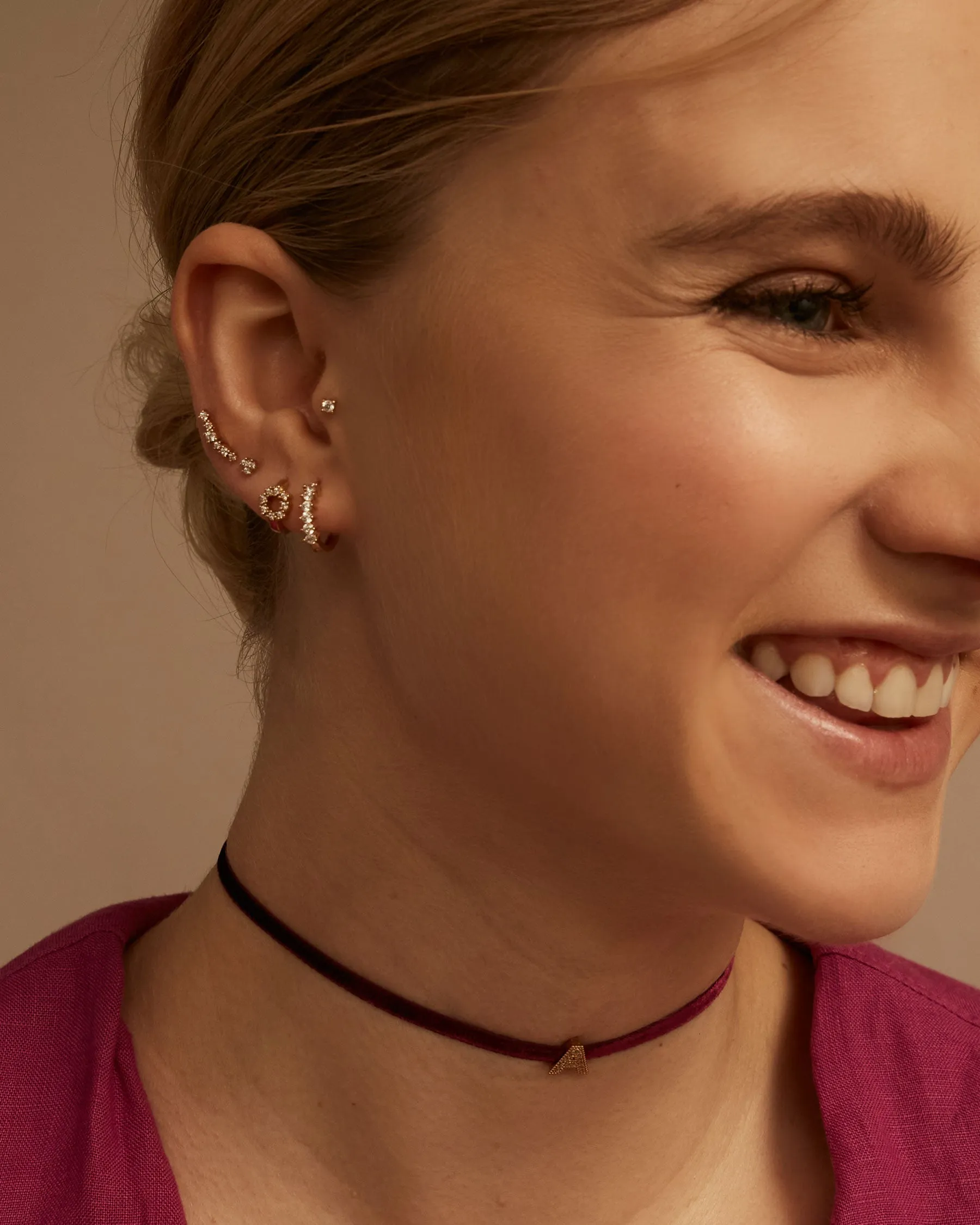 Mini Triple Sparkle Earrings sold by Apodemia product image thumbnail 2