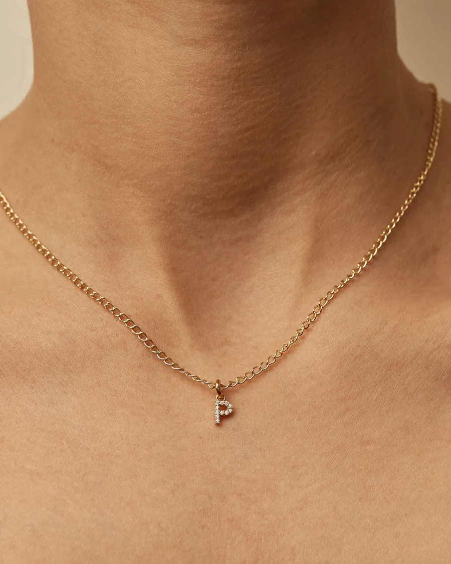 Charm Letter P Sparkle | The Gray Box sold by Apodemia product image thumbnail 2