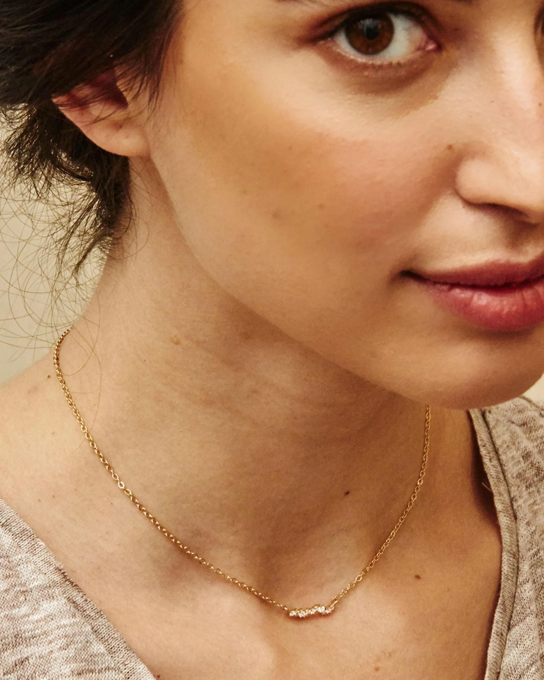 Guadaloupe Line Necklace sold by Apodemia product image thumbnail 3