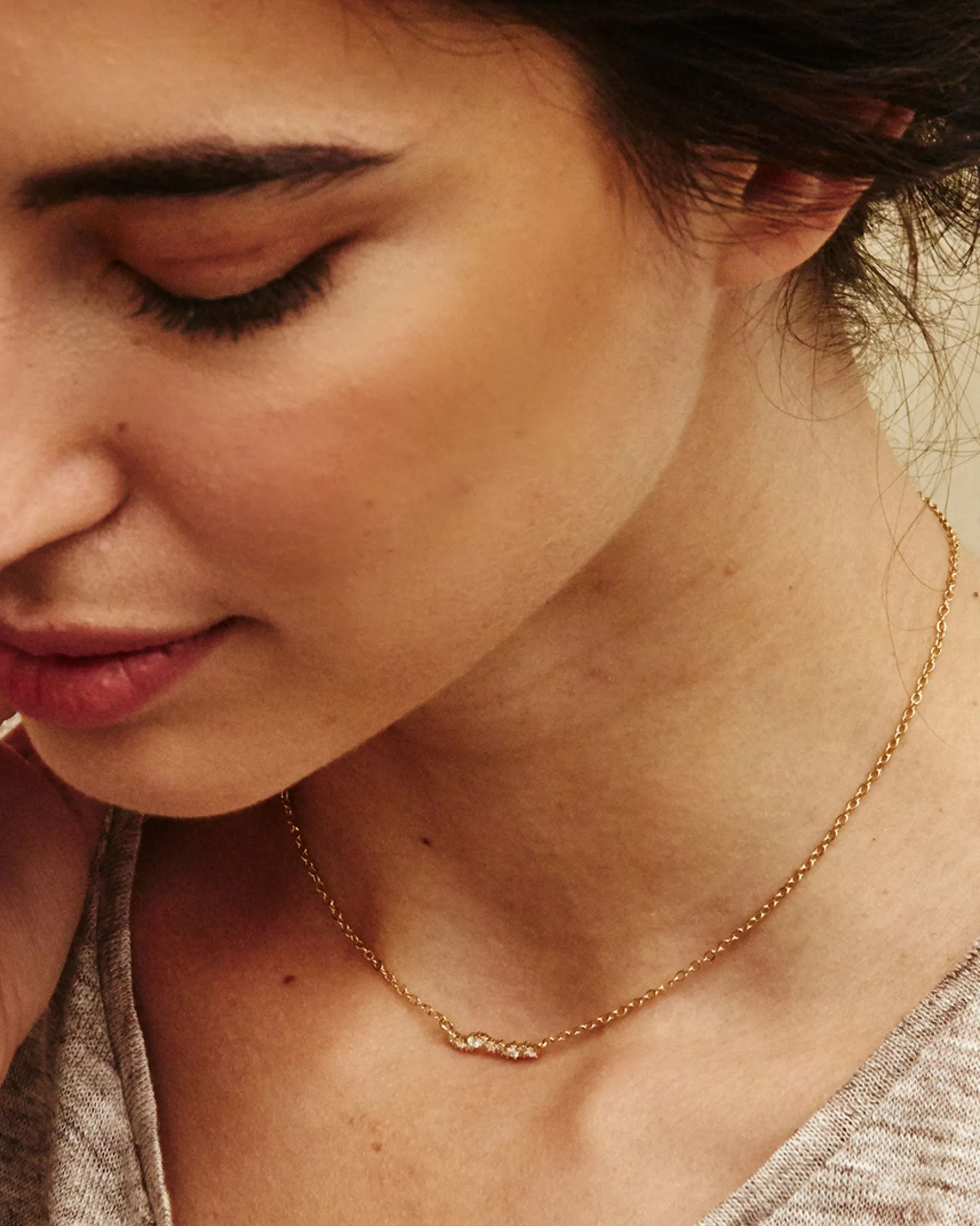 Guadaloupe Line Necklace sold by Apodemia product image thumbnail 4