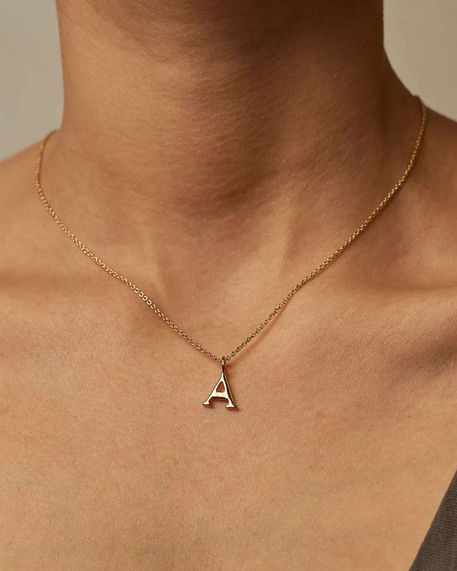 Charm Letter A | The Gray Box sold by Apodemia product image thumbnail 2