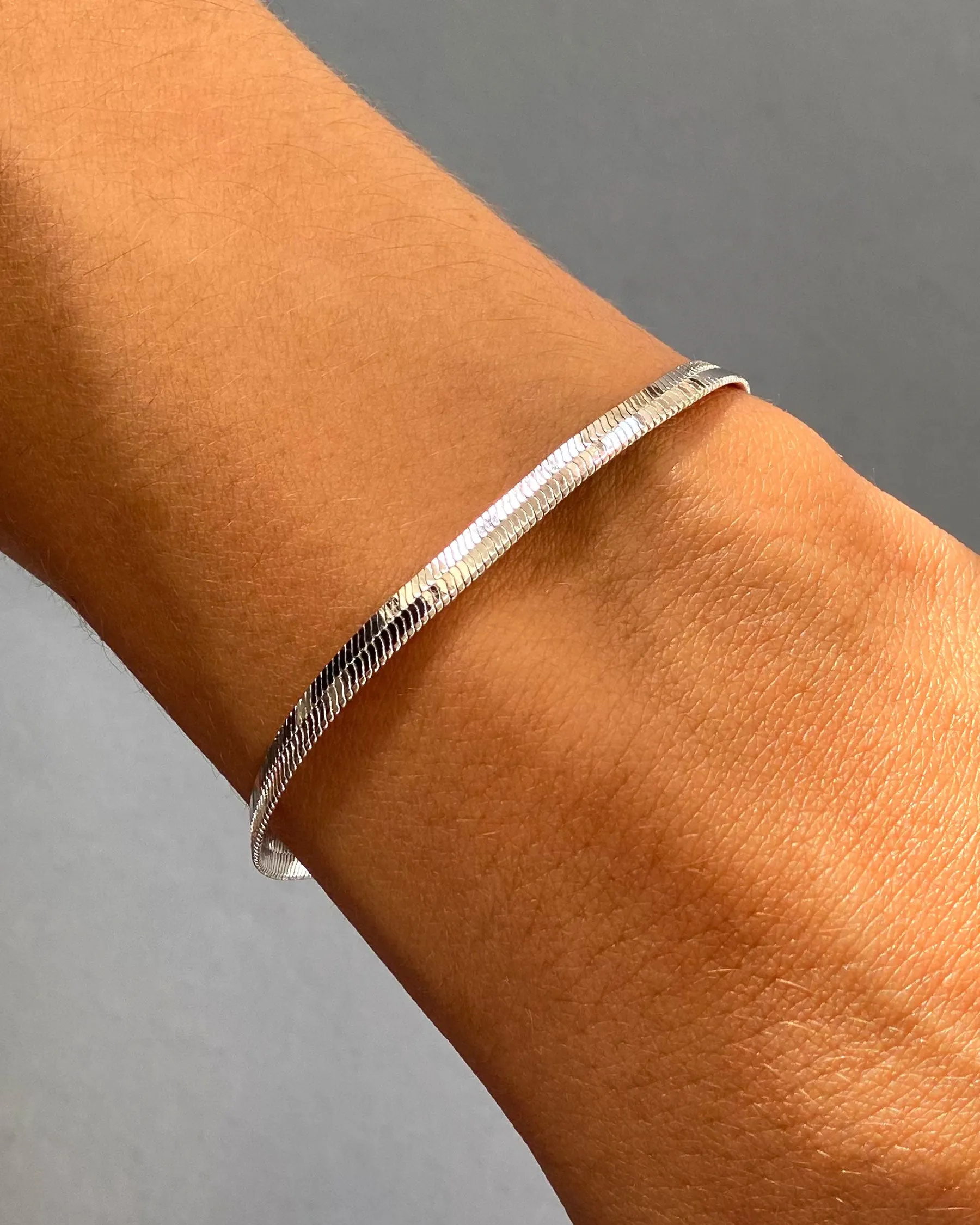 Flat Bracelet : The Gray Box sold by Apodemia product image thumbnail 2