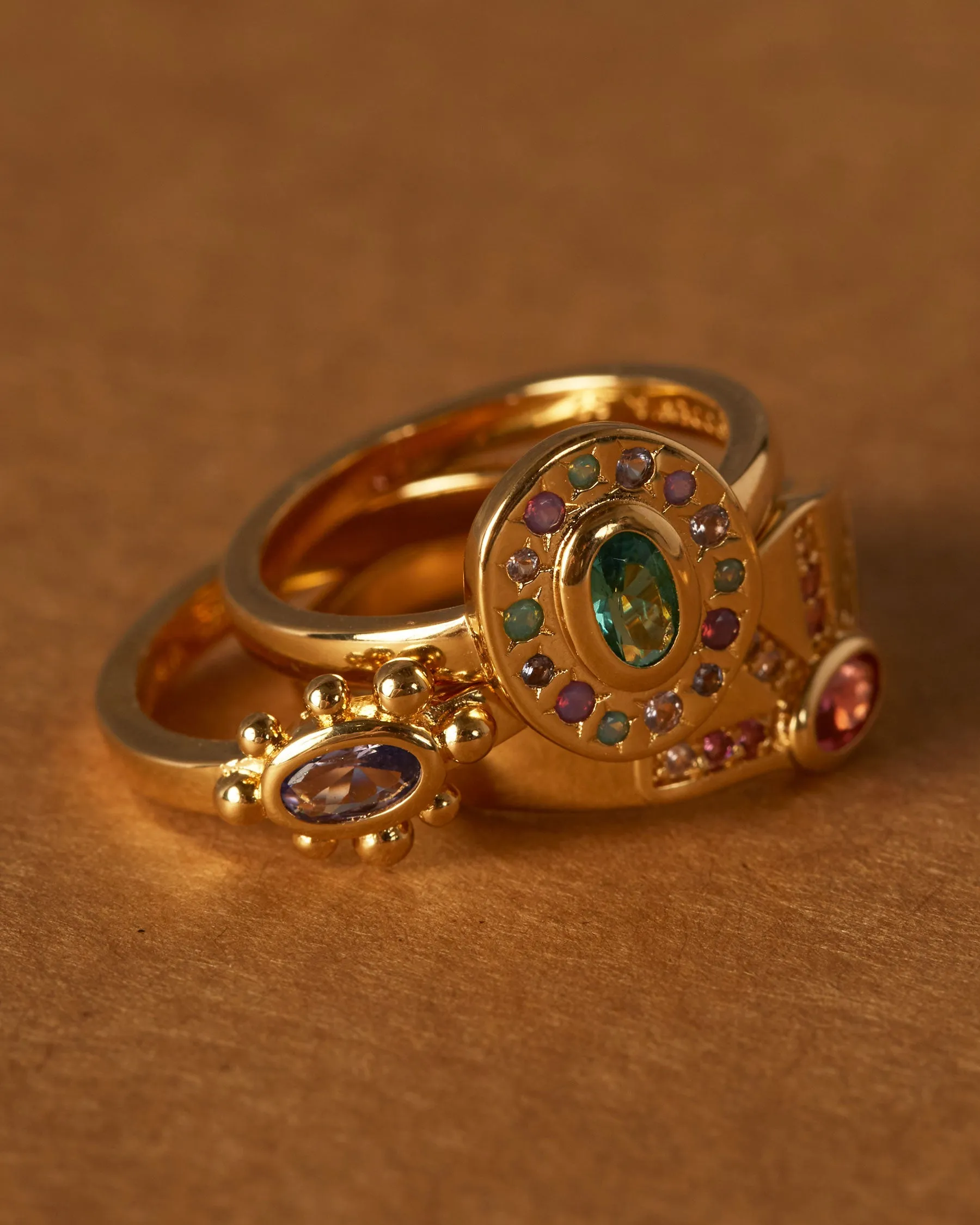 Medium Nefertiti Oval Ring sold by Apodemia product image thumbnail 3