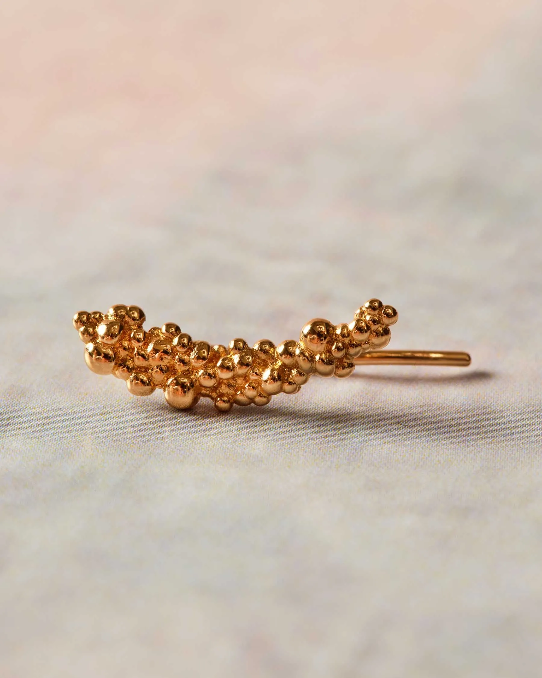 Left Earring Sand Dust Cuff : The Gray Box sold by Apodemia