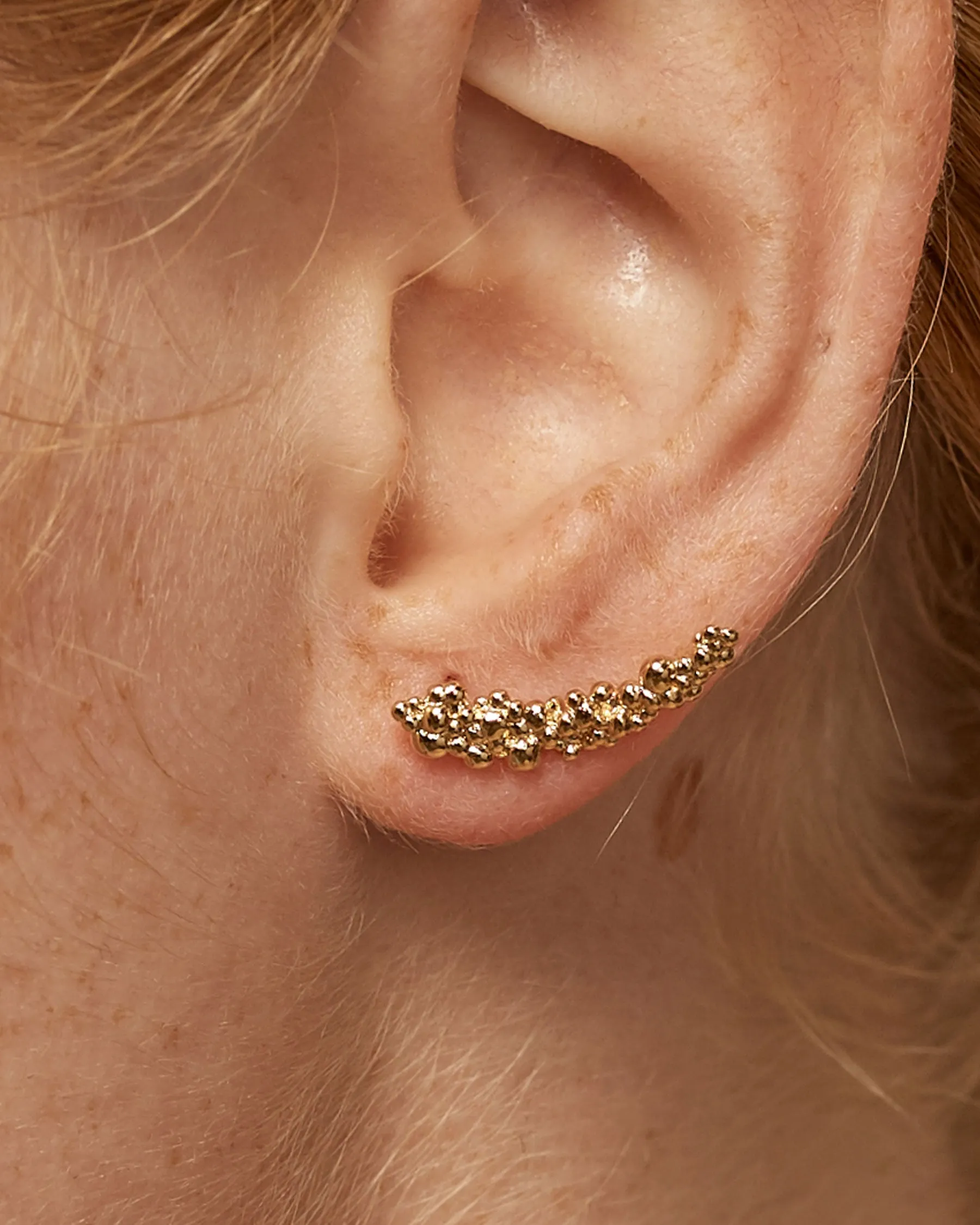 Left Earring Sand Dust Cuff : The Gray Box sold by Apodemia product image thumbnail 3