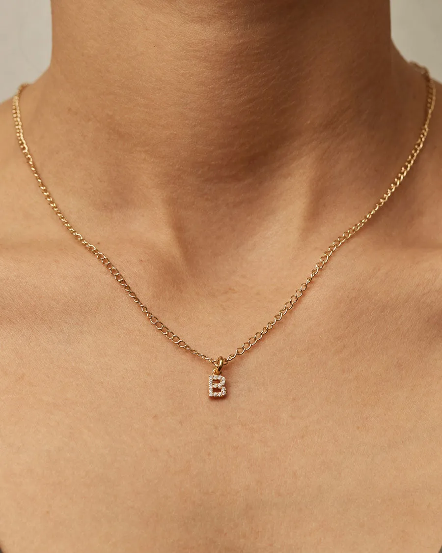 Charm Letter B Sparkle | The Gray Box sold by Apodemia product image thumbnail 2