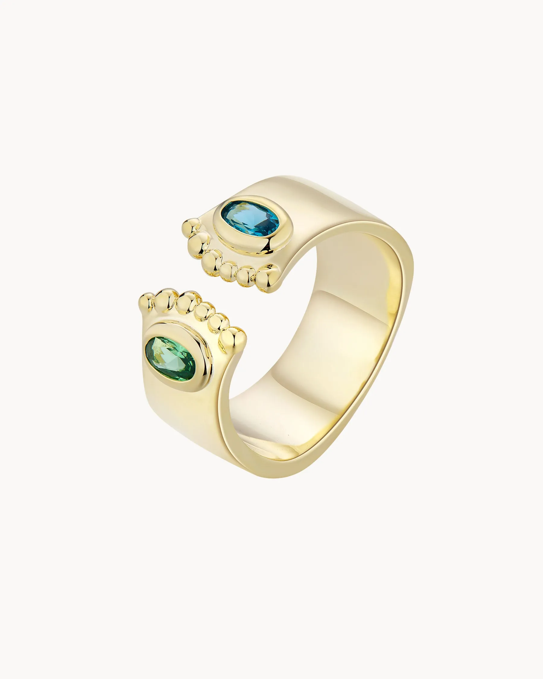 Bulky Nefertiti Ring sold by Apodemia product image thumbnail 4