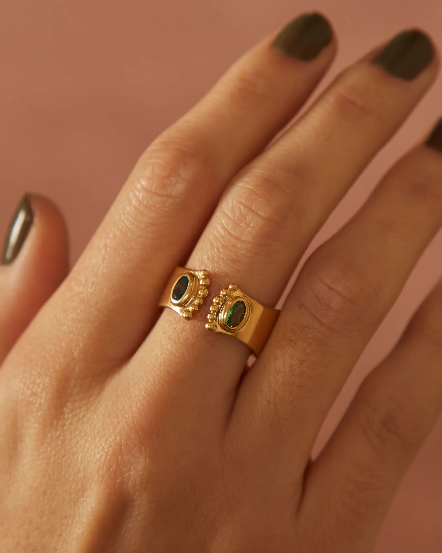 Bulky Nefertiti Ring sold by Apodemia product image thumbnail 2