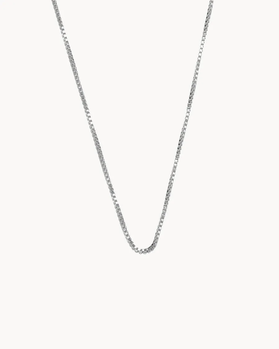 Classic Thin S Necklace : The Gray Box sold by Apodemia