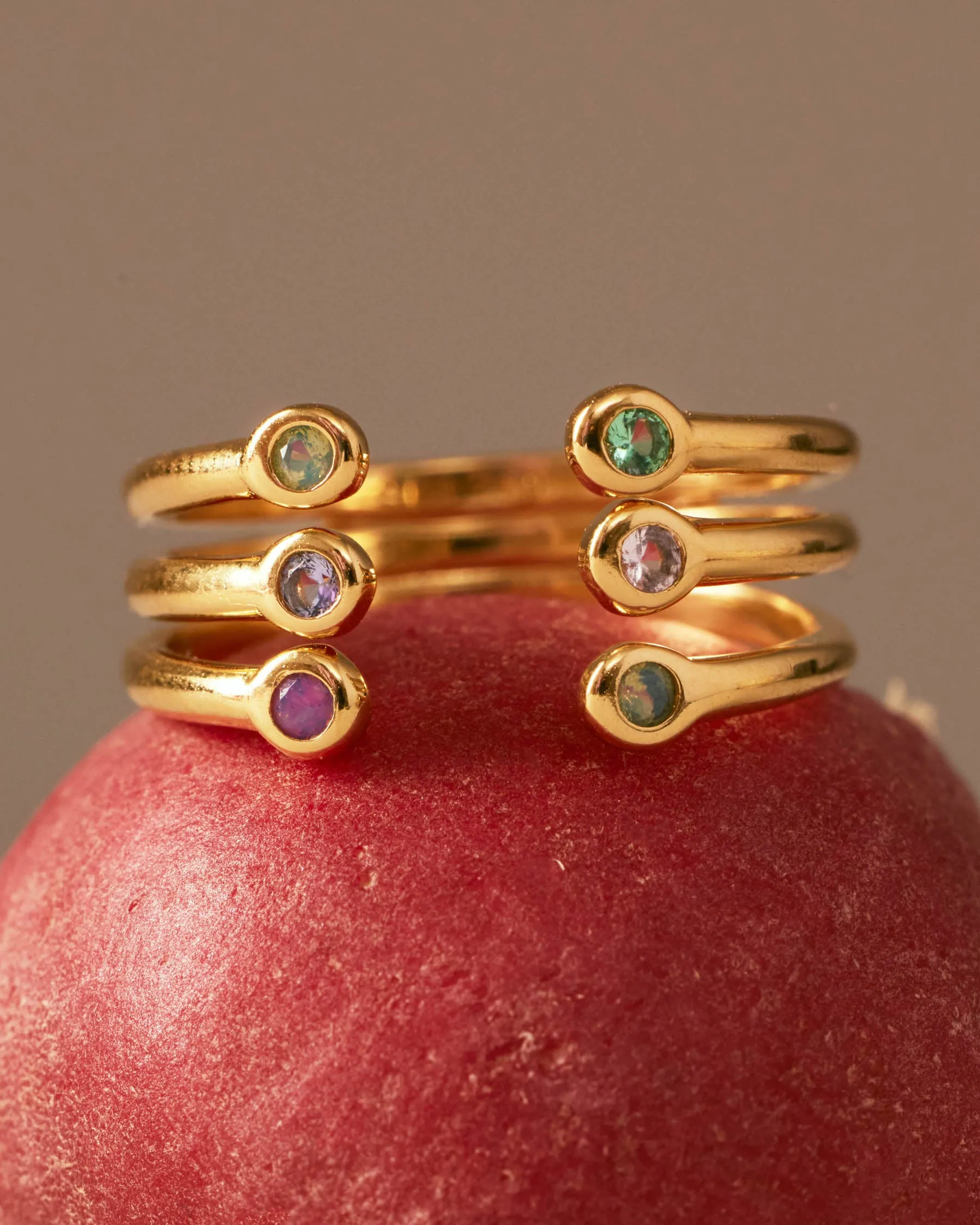 Night Sky Map Rainbow Ring sold by Apodemia