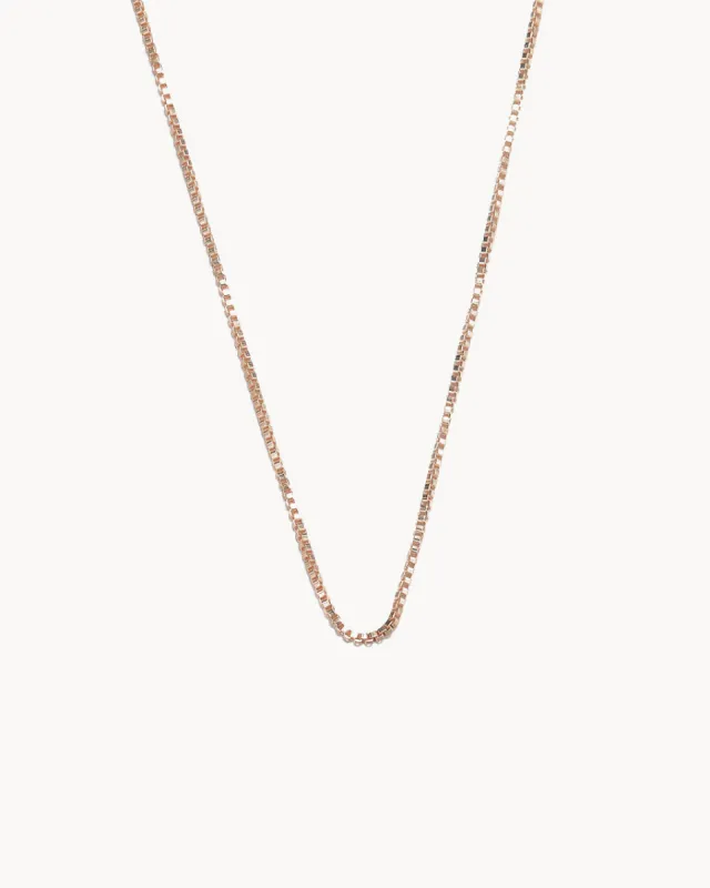 Classic Thin S Necklace : The Gray Box sold by Apodemia