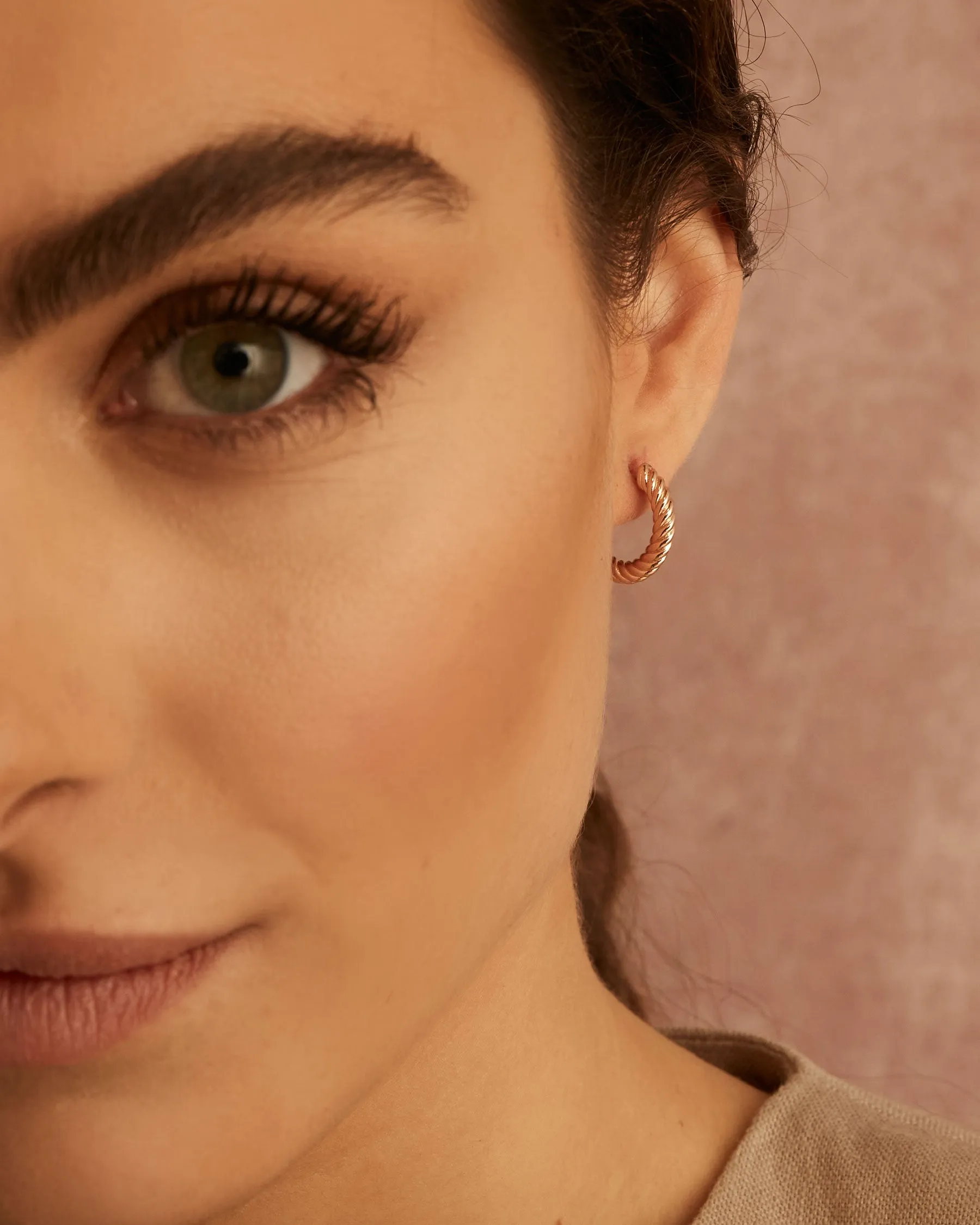 Giro S Hoop Earrings | The Gray Box sold by Apodemia product image thumbnail 3