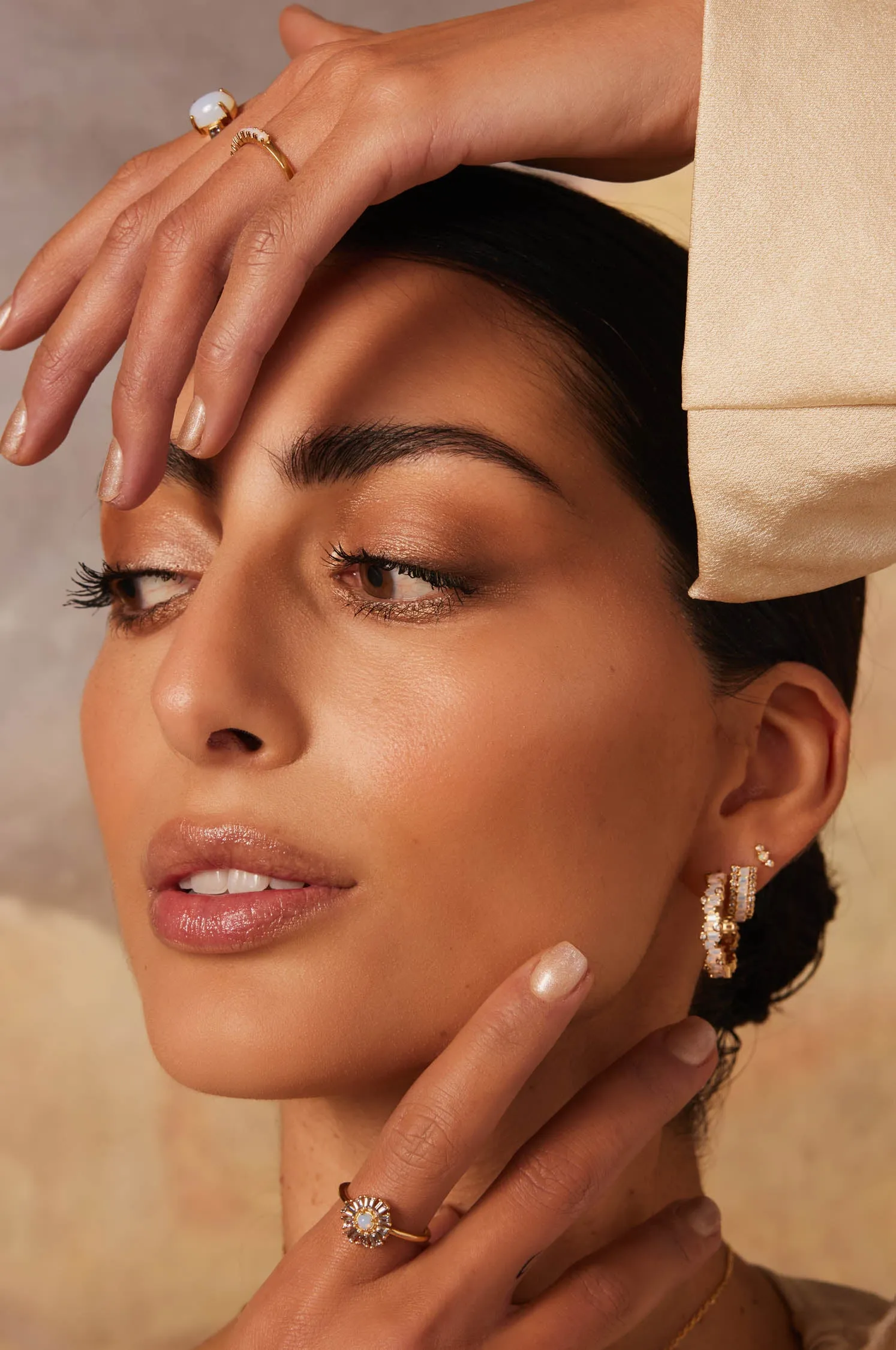 Simple Moon Ring sold by Apodemia product image thumbnail 4