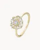 Simple Moon Ring sold by Apodemia