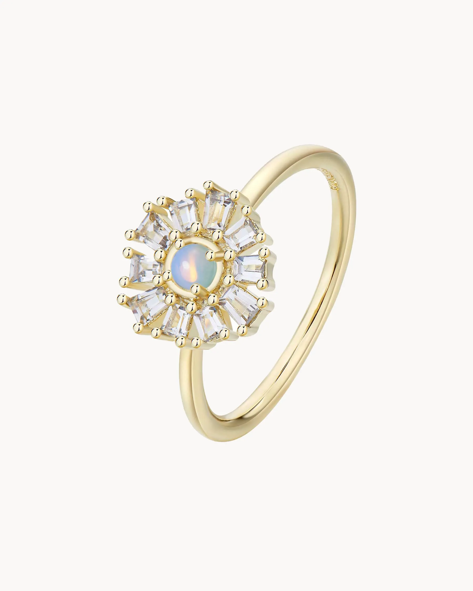 Simple Moon Ring sold by Apodemia product image thumbnail 5