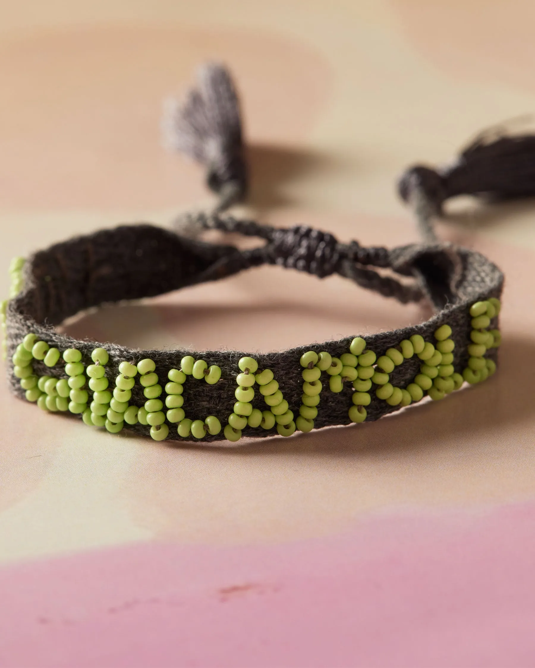 Holy Guacamole Fabric Bracelet | The Gray Box sold by Apodemia product image thumbnail 3