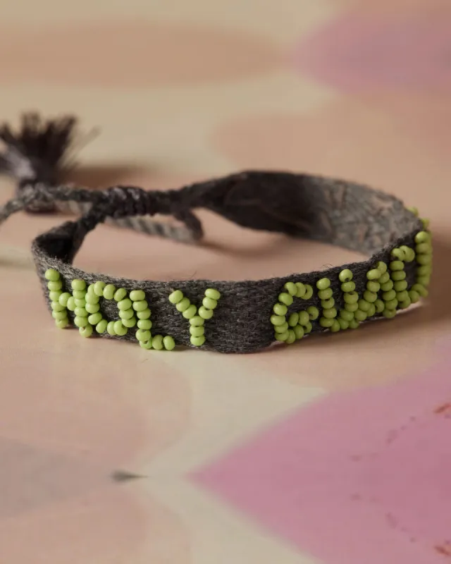 Holy Guacamole Fabric Bracelet | The Gray Box sold by Apodemia