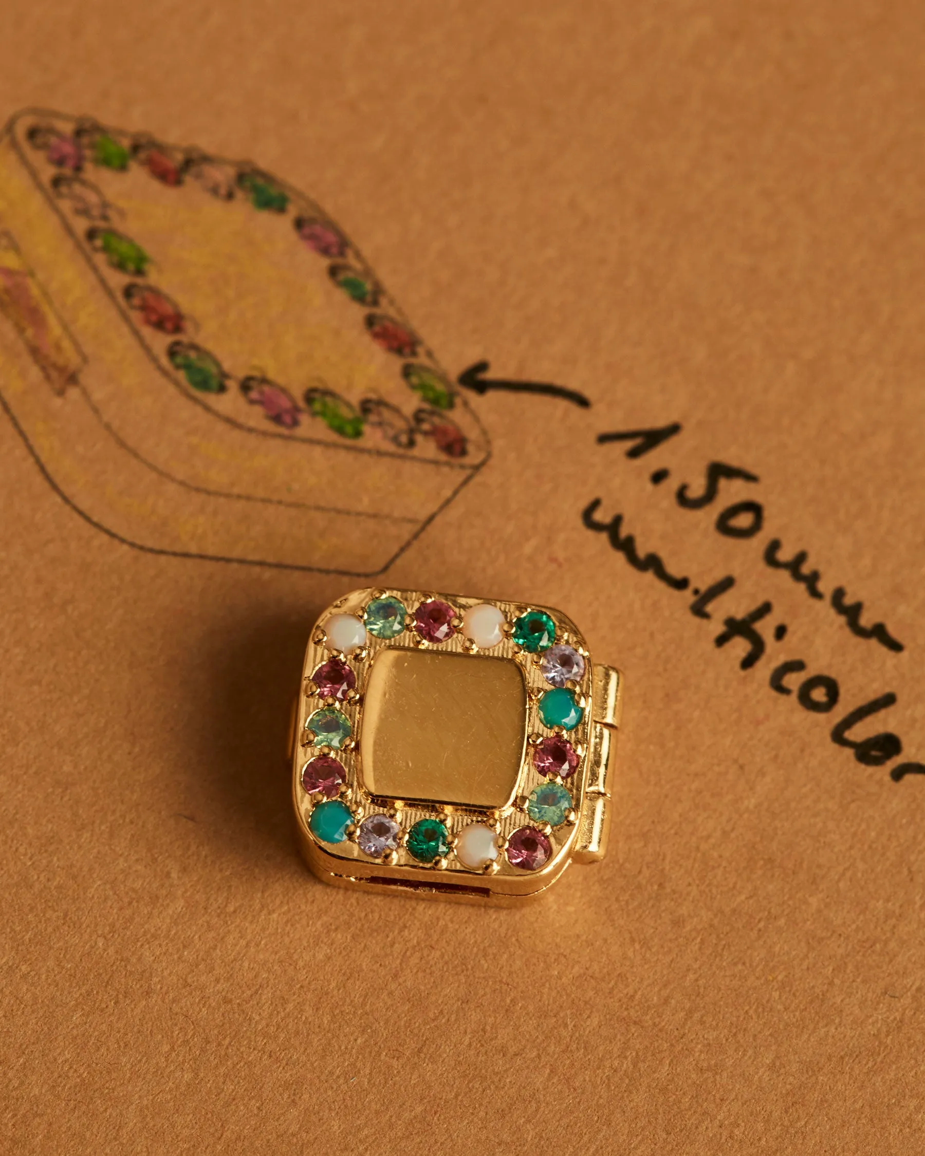 Charm Clip Tutti Frutti | The Gray Box sold by Apodemia