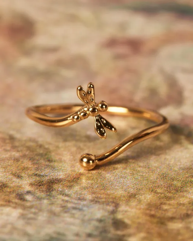 Dragonfly Double Ring sold by Apodemia
