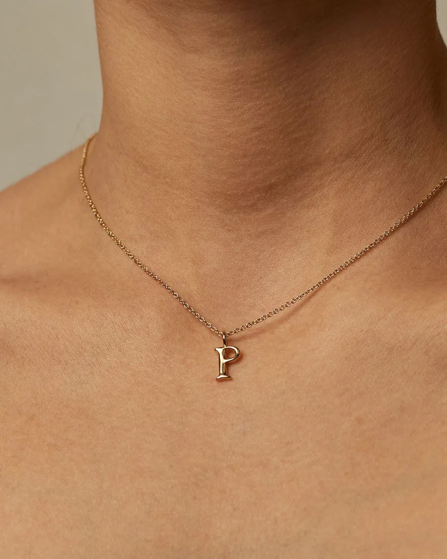Charm Letter P | The Gray Box sold by Apodemia product image thumbnail 2