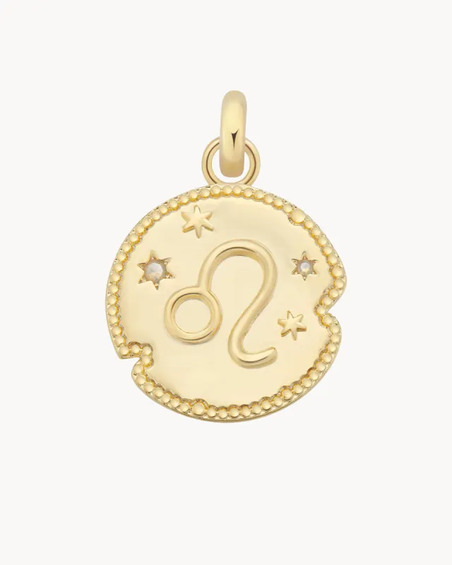 Leo Horoscope Charm | The Gray Box sold by Apodemia