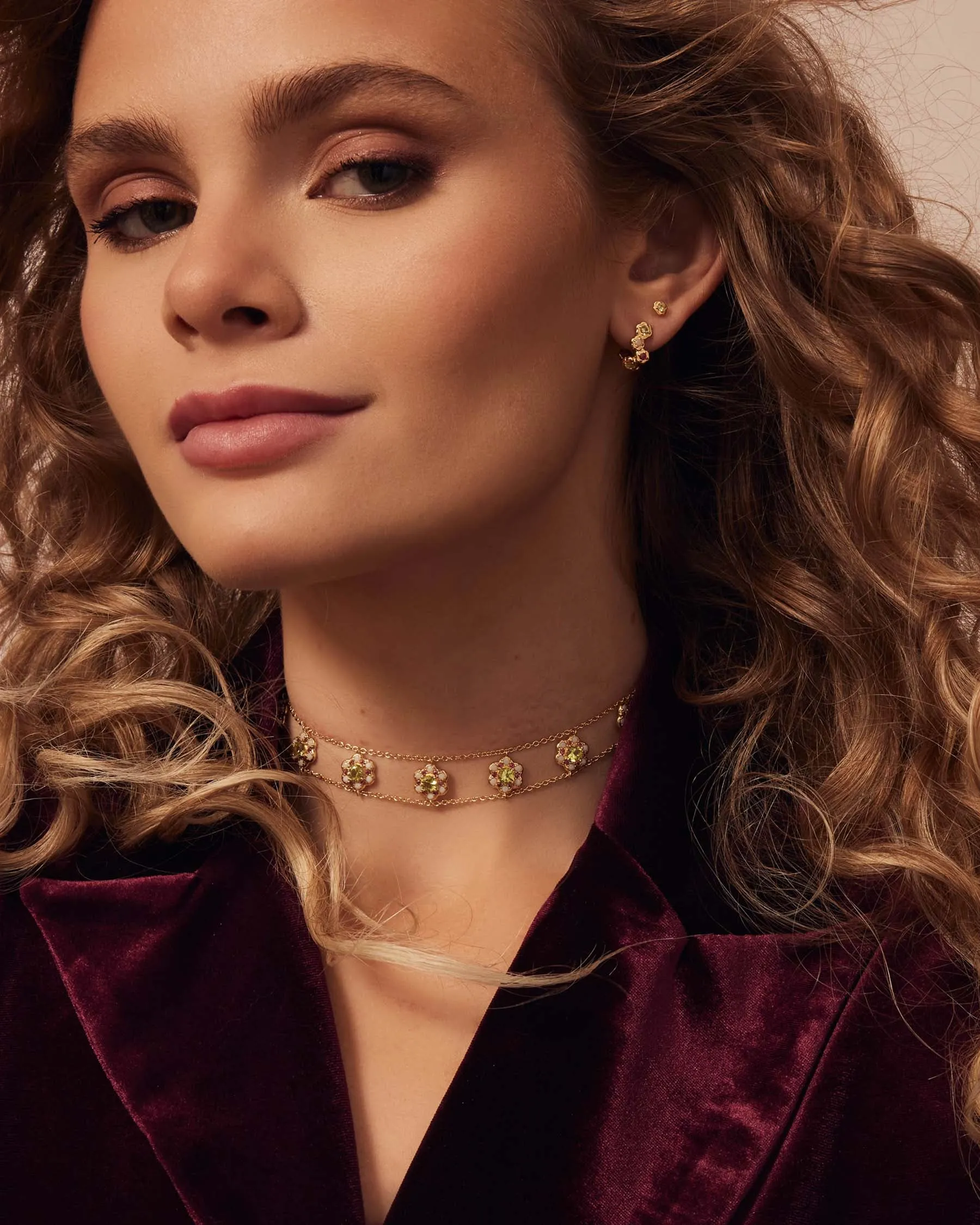 Vine Multicolored Fitted Earrings sold by Apodemia product image thumbnail 2