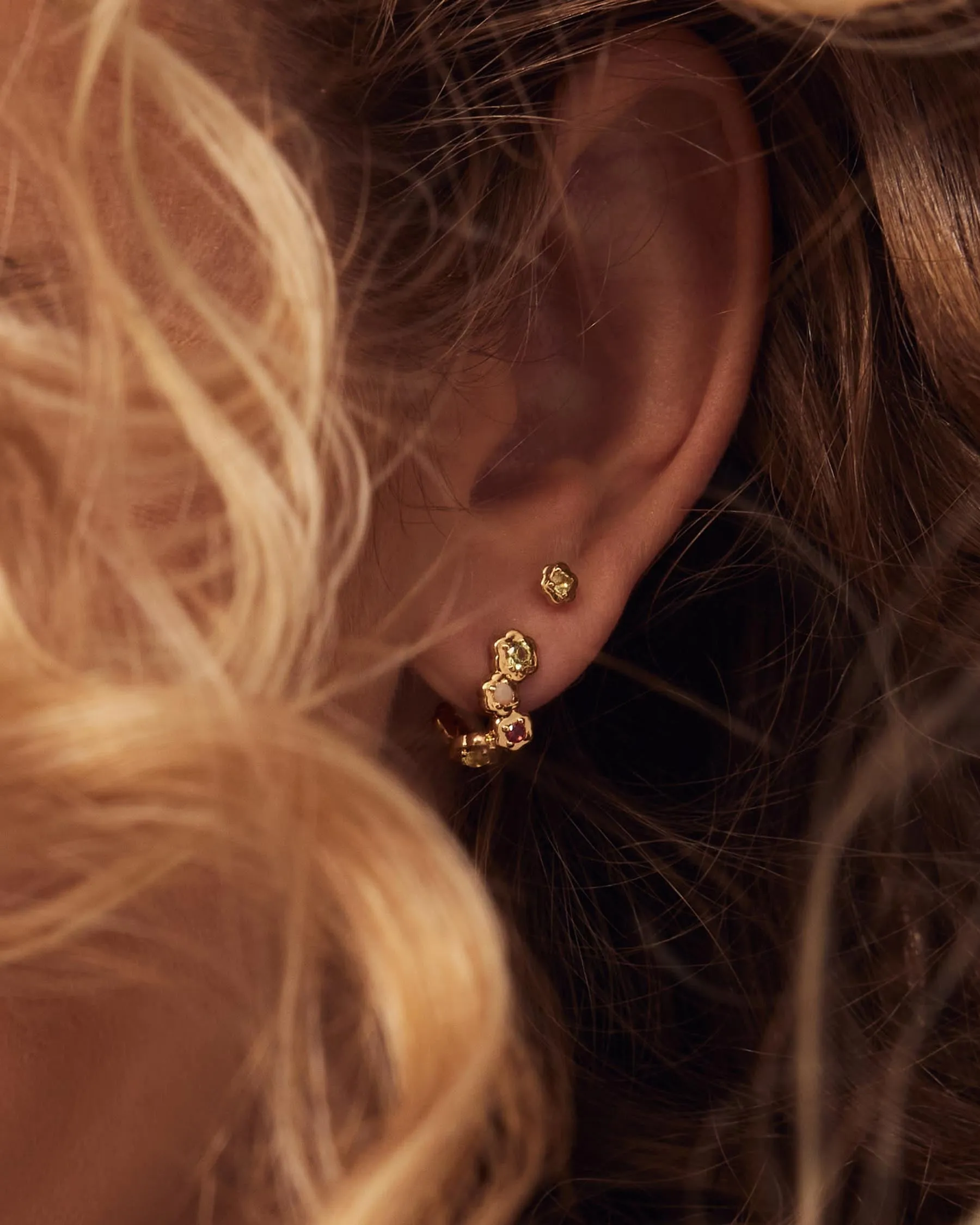 Vine Multicolored Fitted Earrings sold by Apodemia product image thumbnail 3