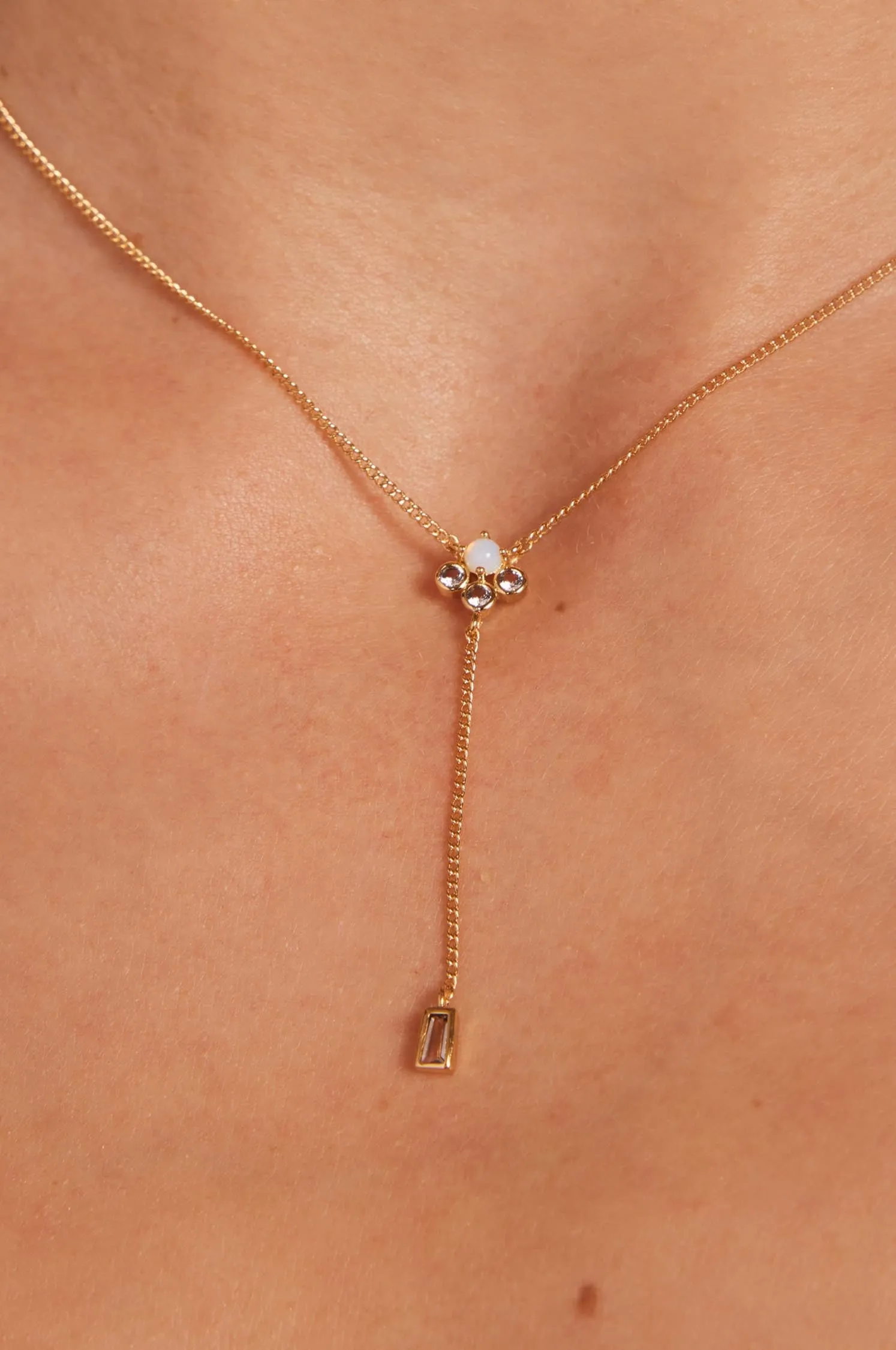 Moon Drop Necklace sold by Apodemia product image thumbnail 3