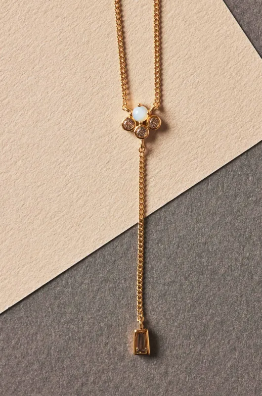 Moon Drop Necklace sold by Apodemia