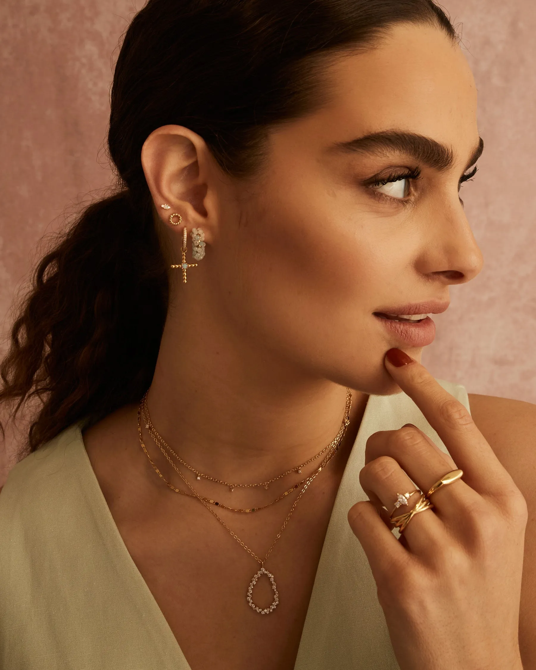 Opal Cross Charm sold by Apodemia product image thumbnail 5