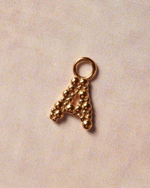 Charm Sand Dust Letter A made by Apodemia