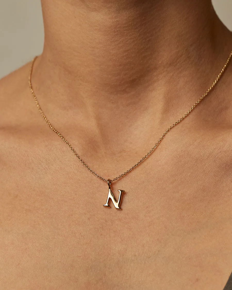 Charm Letter N | The Gray Box sold by Apodemia product image thumbnail 2