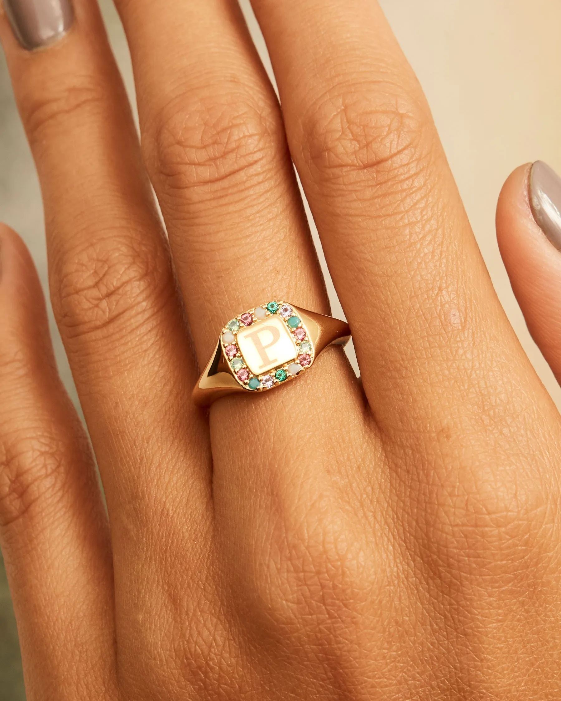 Tutti Frutti Seal Ring | The Gray Box sold by Apodemia product image thumbnail 4