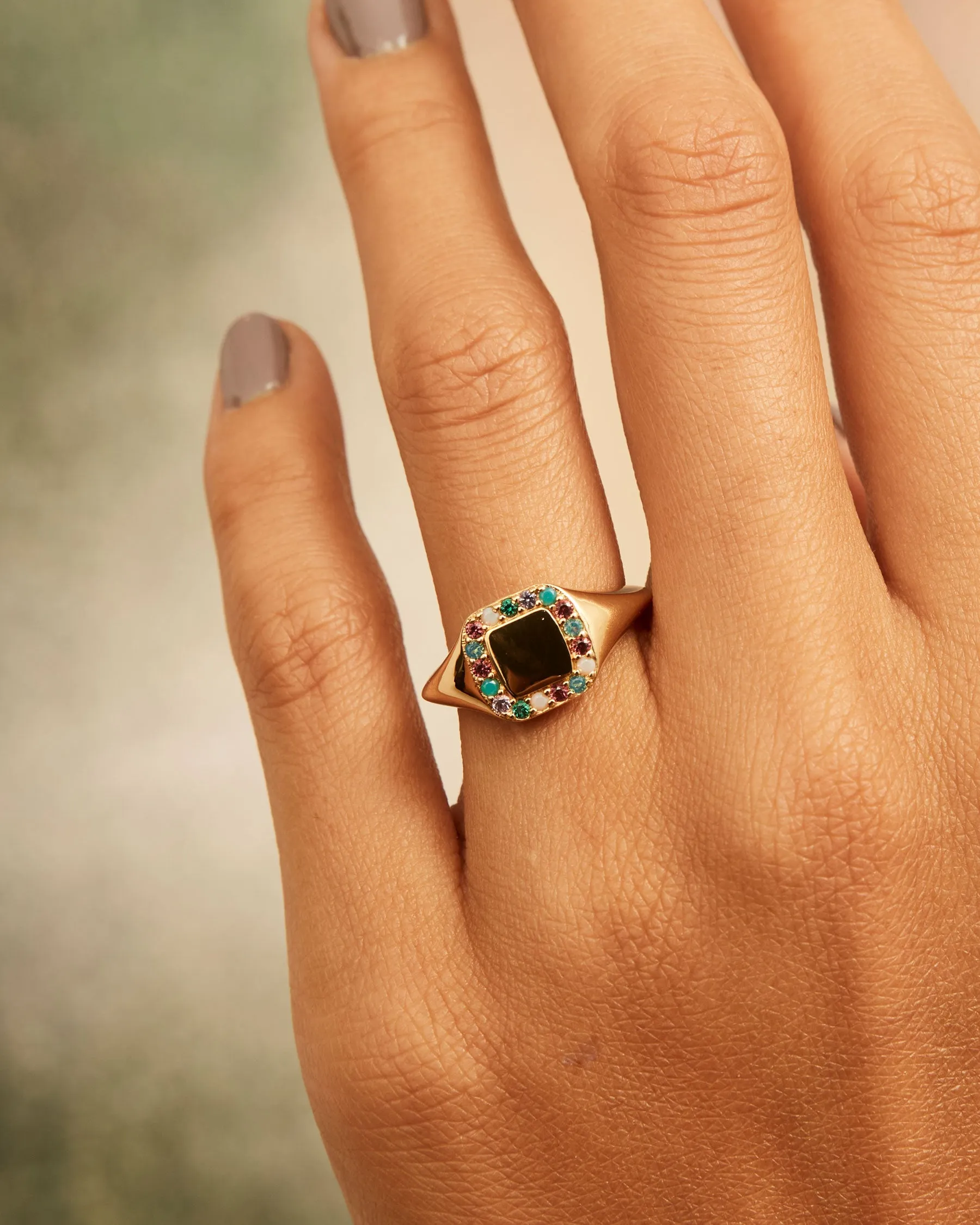 Tutti Frutti Seal Ring | The Gray Box sold by Apodemia product image thumbnail 2