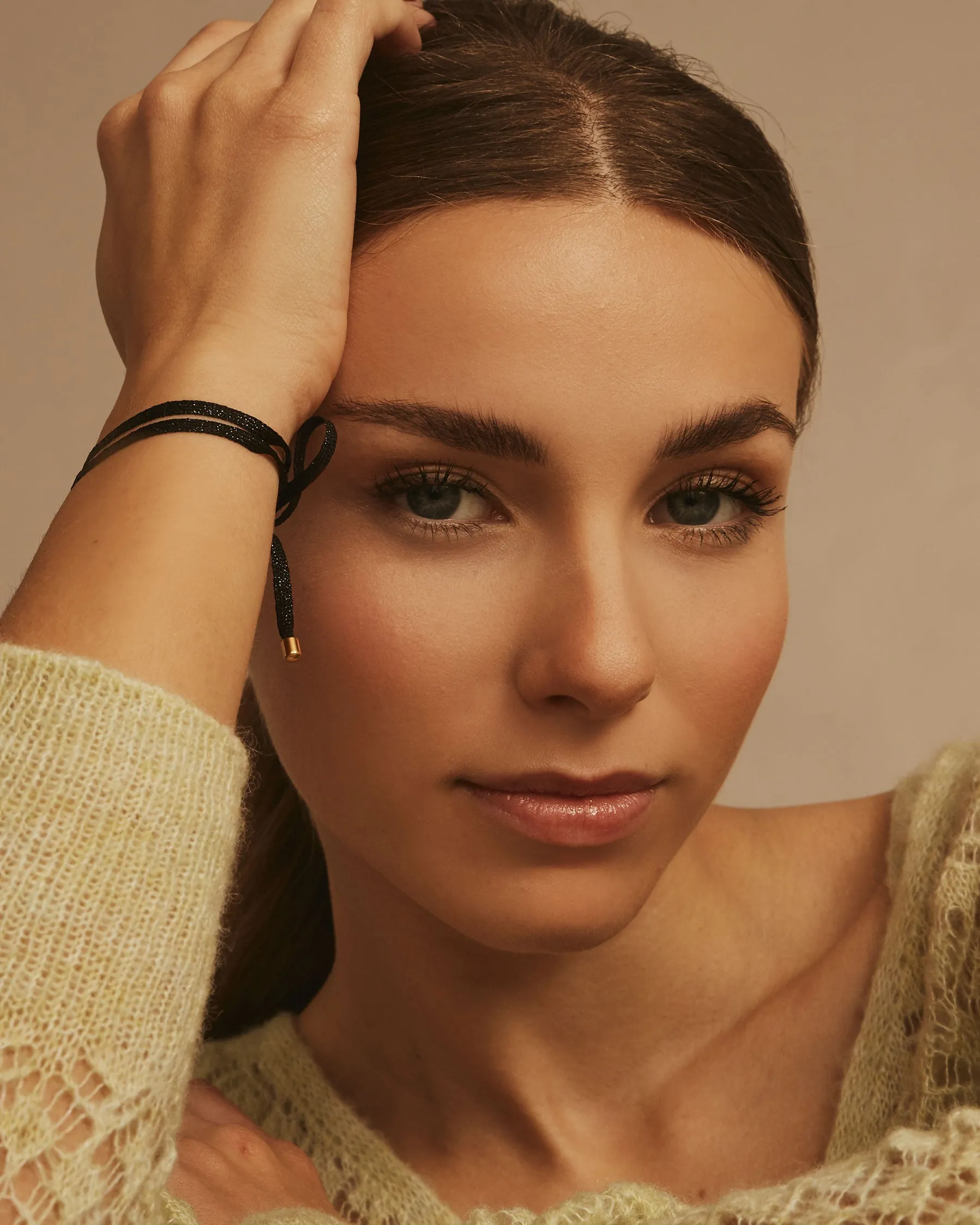 Black Ribbon Bracelet sold by Apodemia product image thumbnail 3