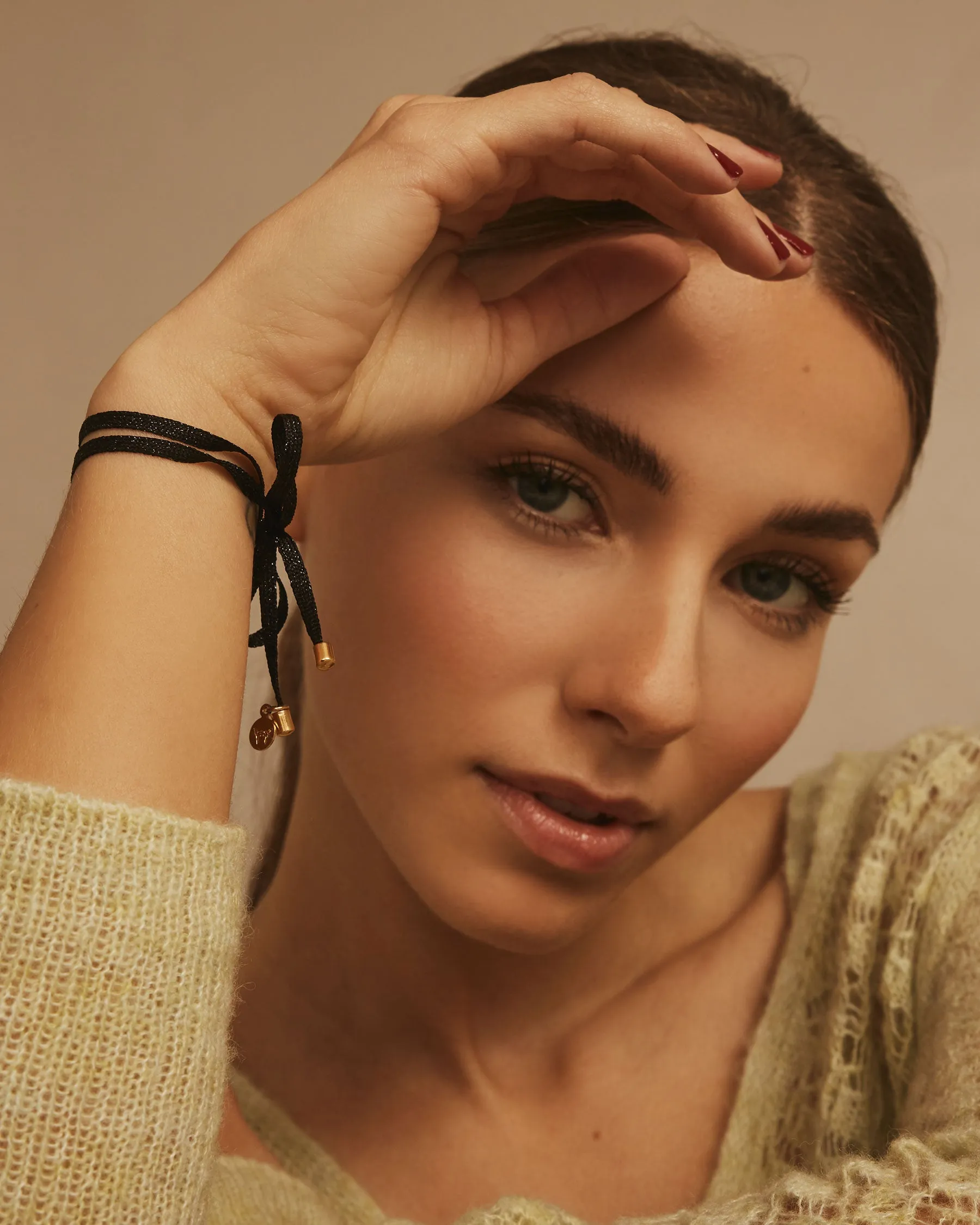 Black Ribbon Bracelet sold by Apodemia