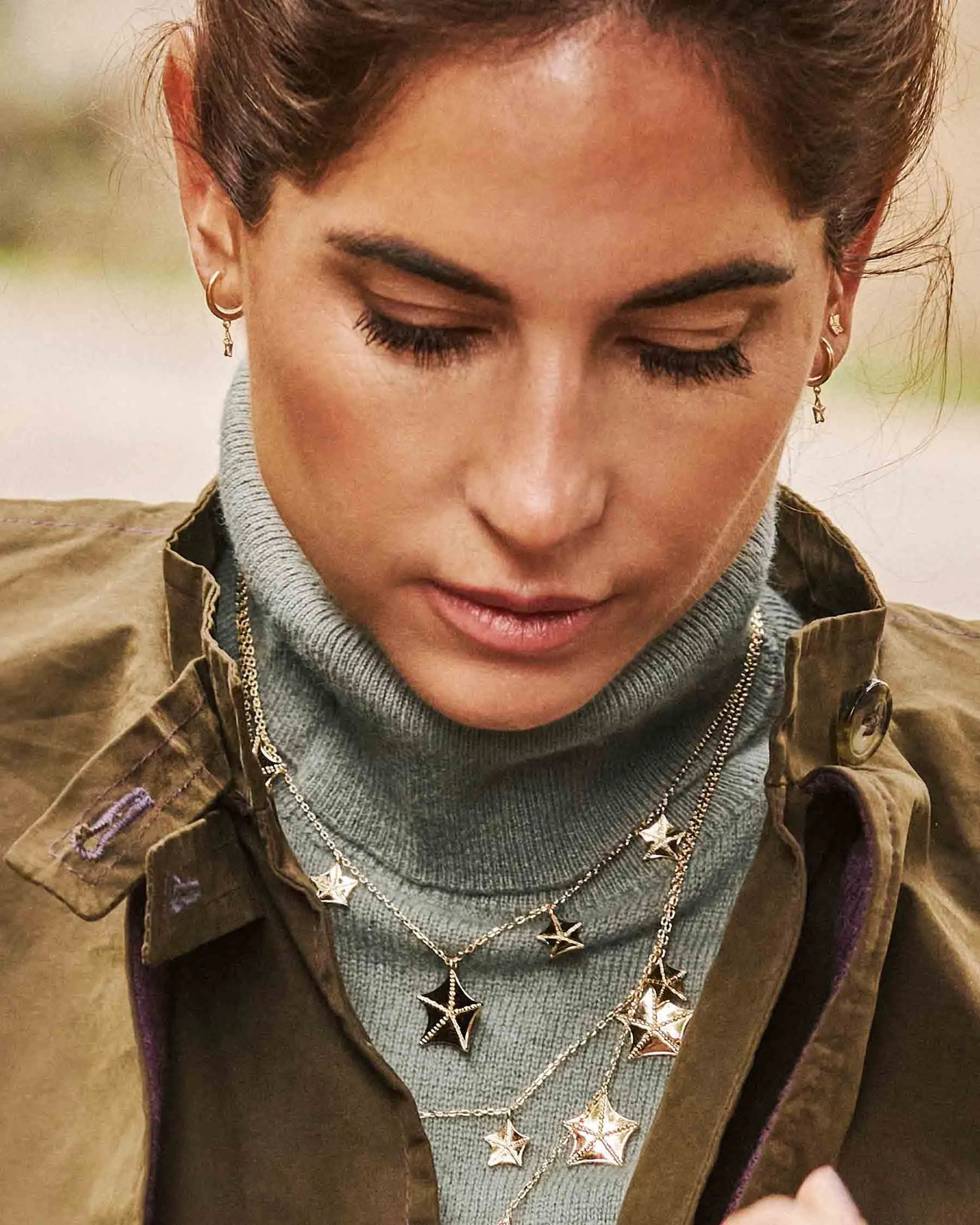 Earrings Aro Sepalo : The Gray Box sold by Apodemia product image thumbnail 3