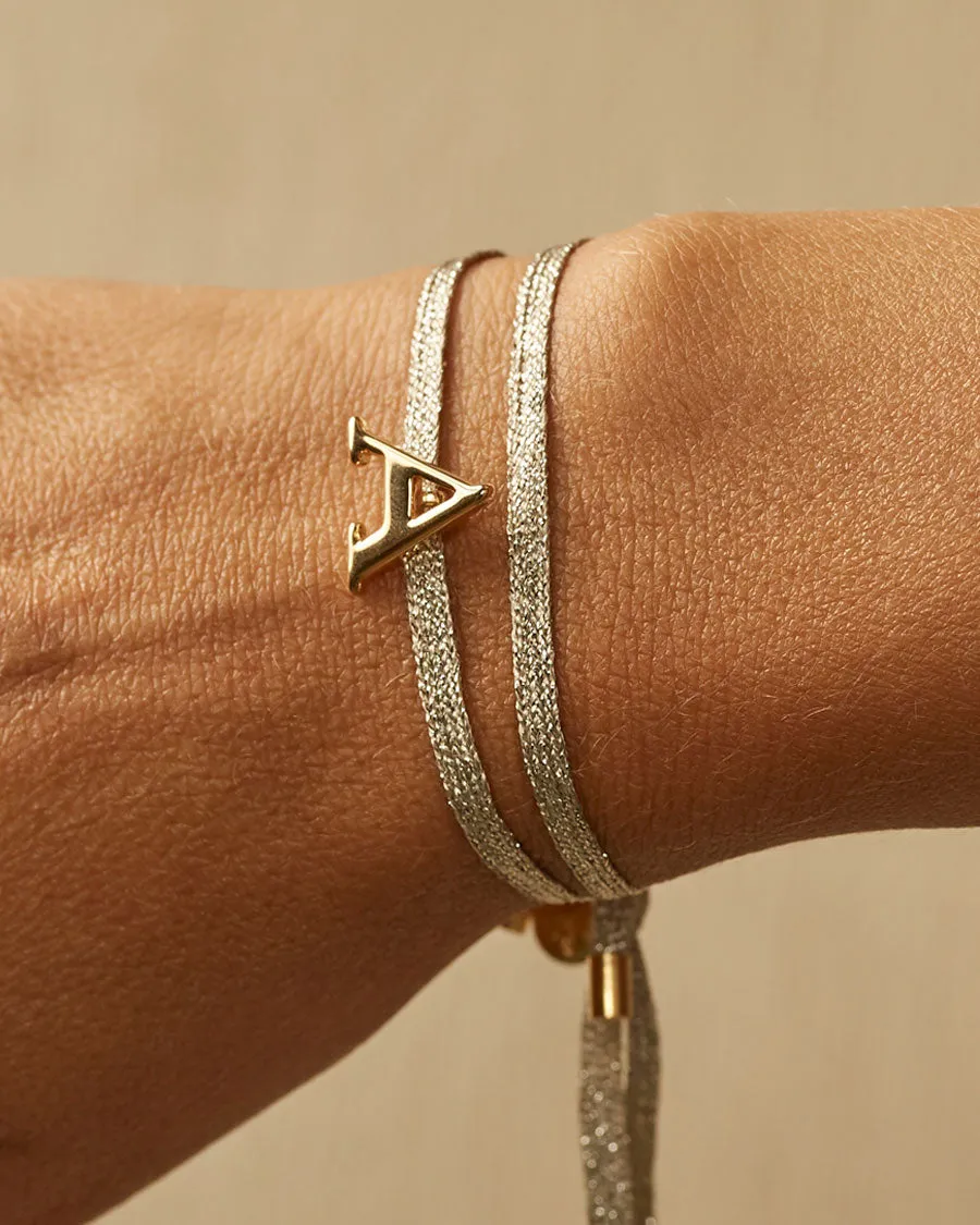 Charm Bracelet Letter A | The Gray Box sold by Apodemia product image thumbnail 3