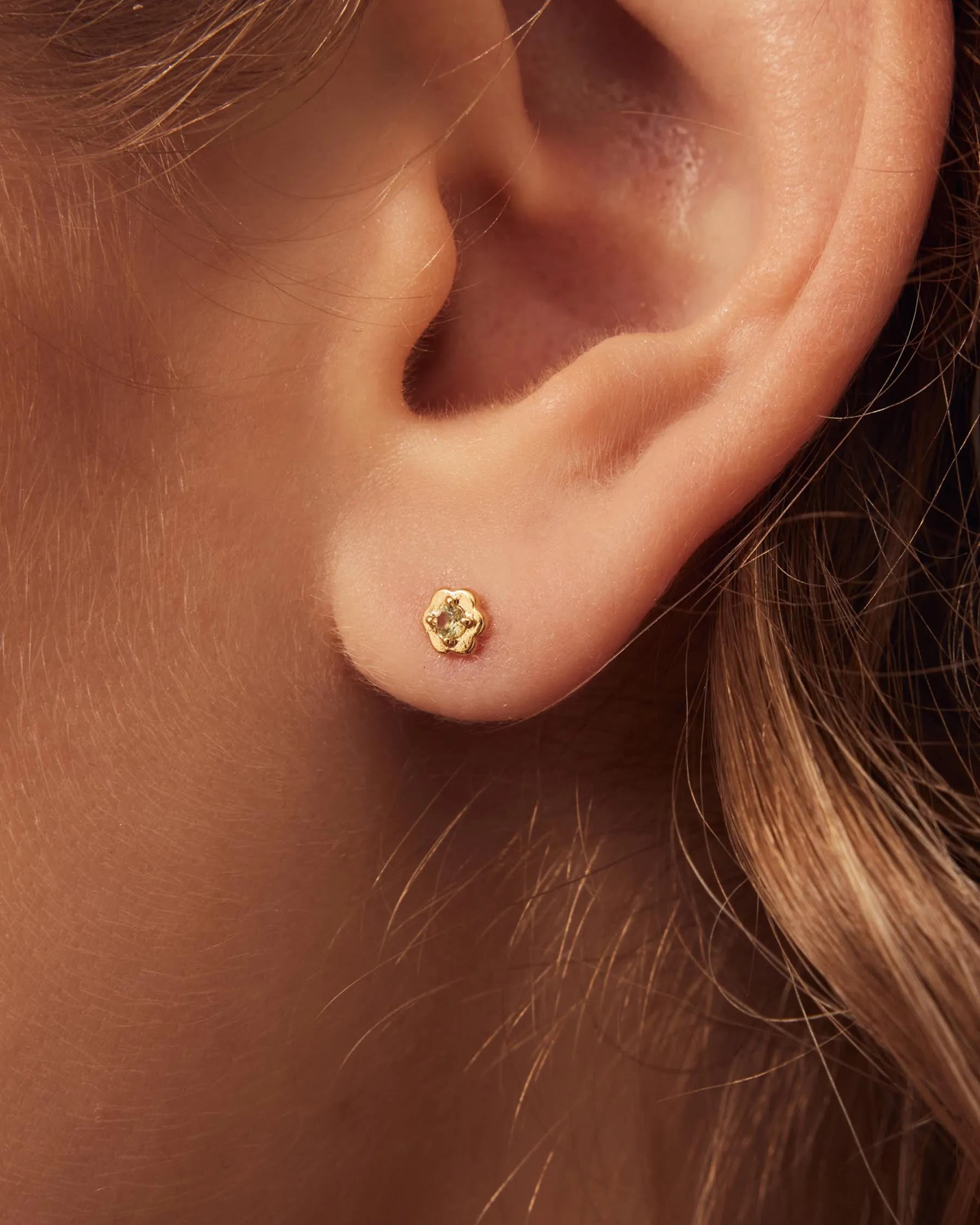 Mini Vine Green Earrings - The Gray Box sold by Apodemia product image thumbnail 3